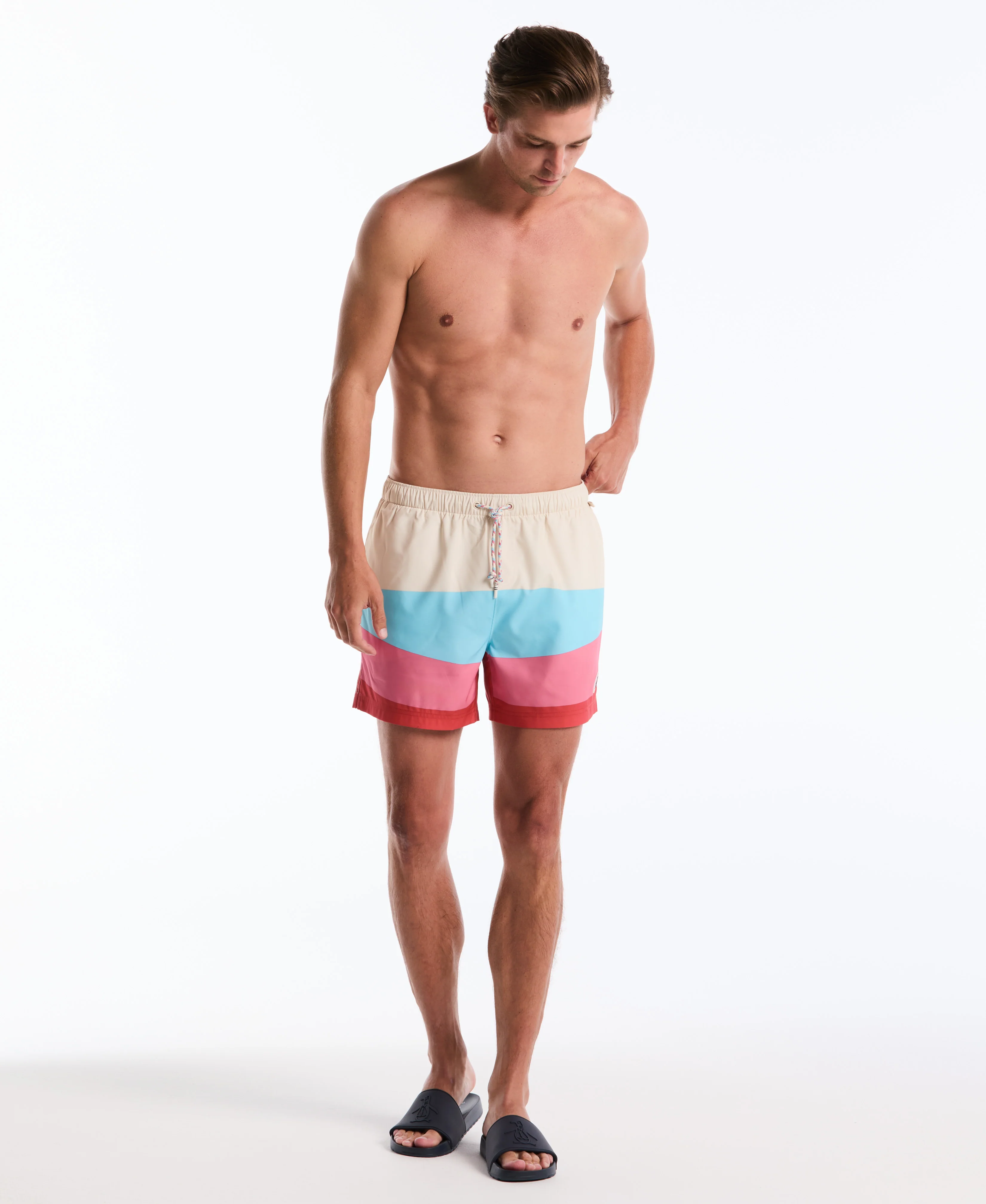 5" Degrade Wave Swim Short