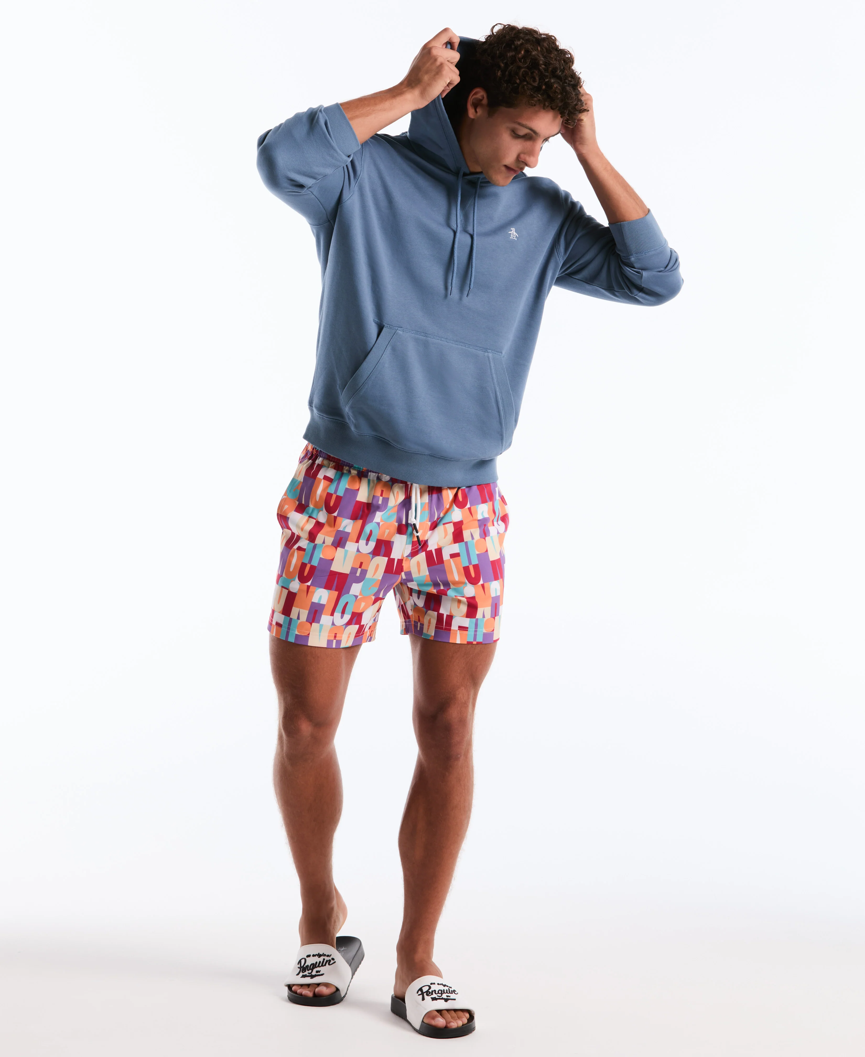 5" Logo Block Swim Short - Image 5