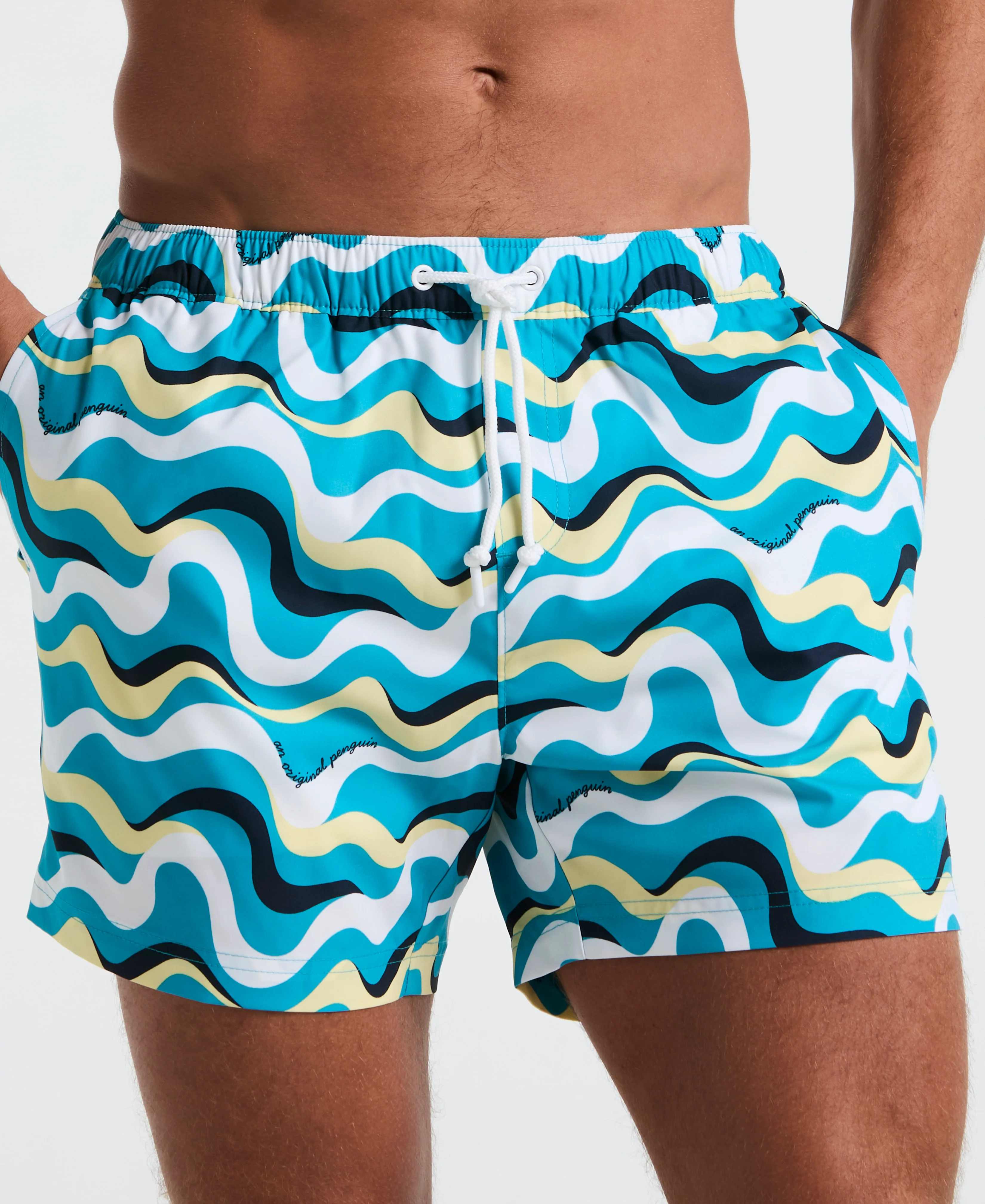 5" All-Over Print Multiwave Swim Short - Image 3