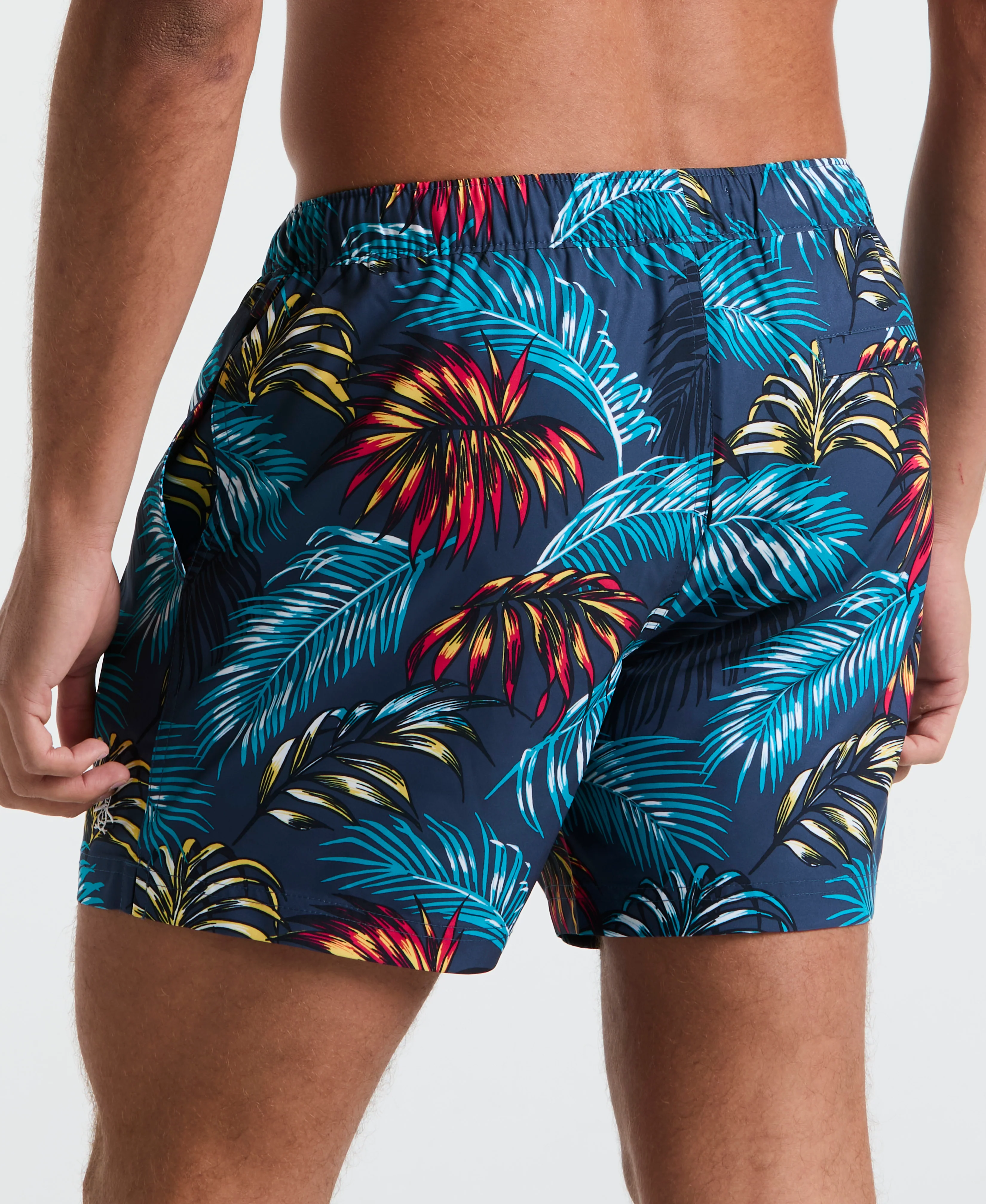 5" Box Palm Leaf Swim Short - Image 4