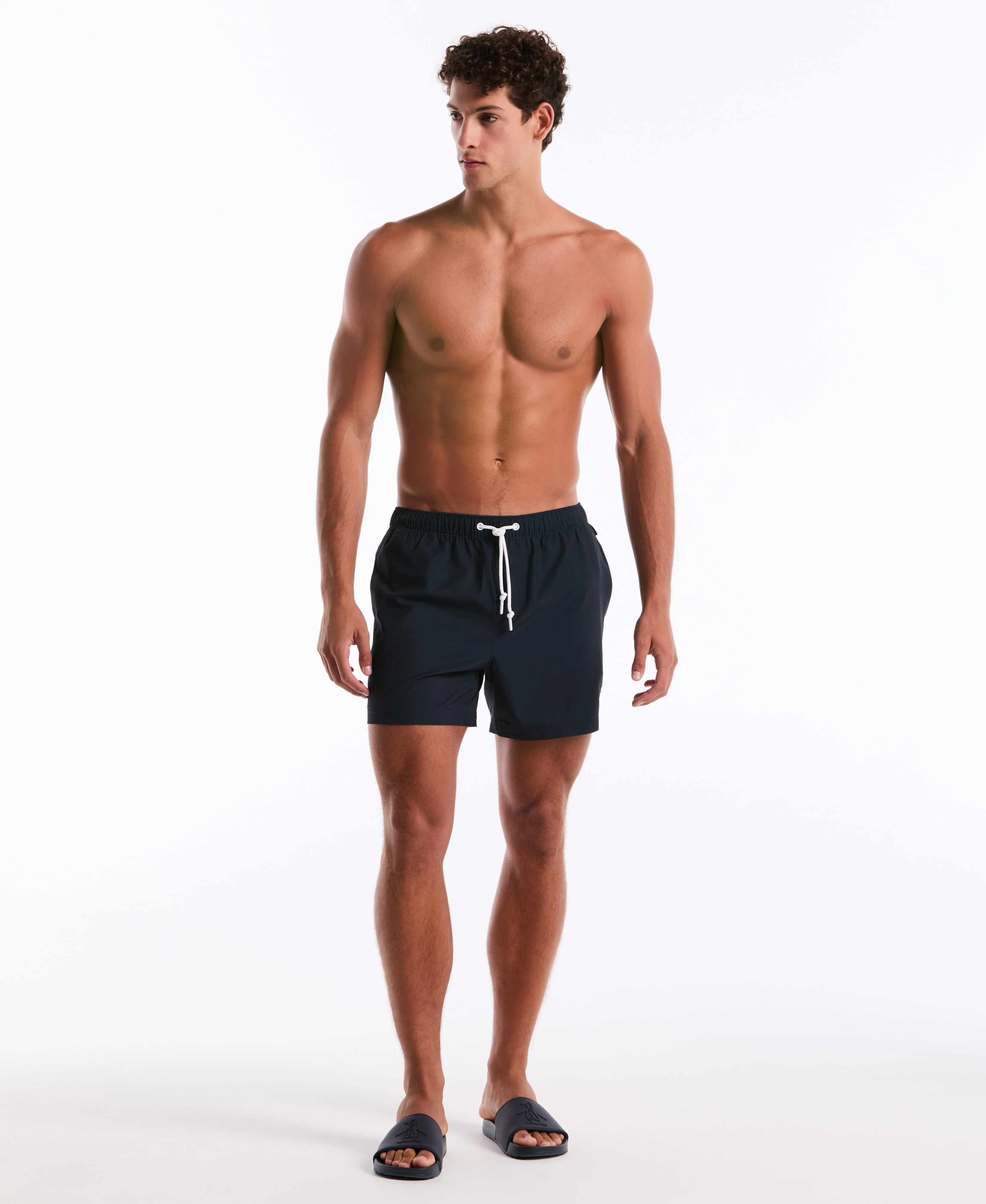 5" Solid Stretch Swim Short - Image 11