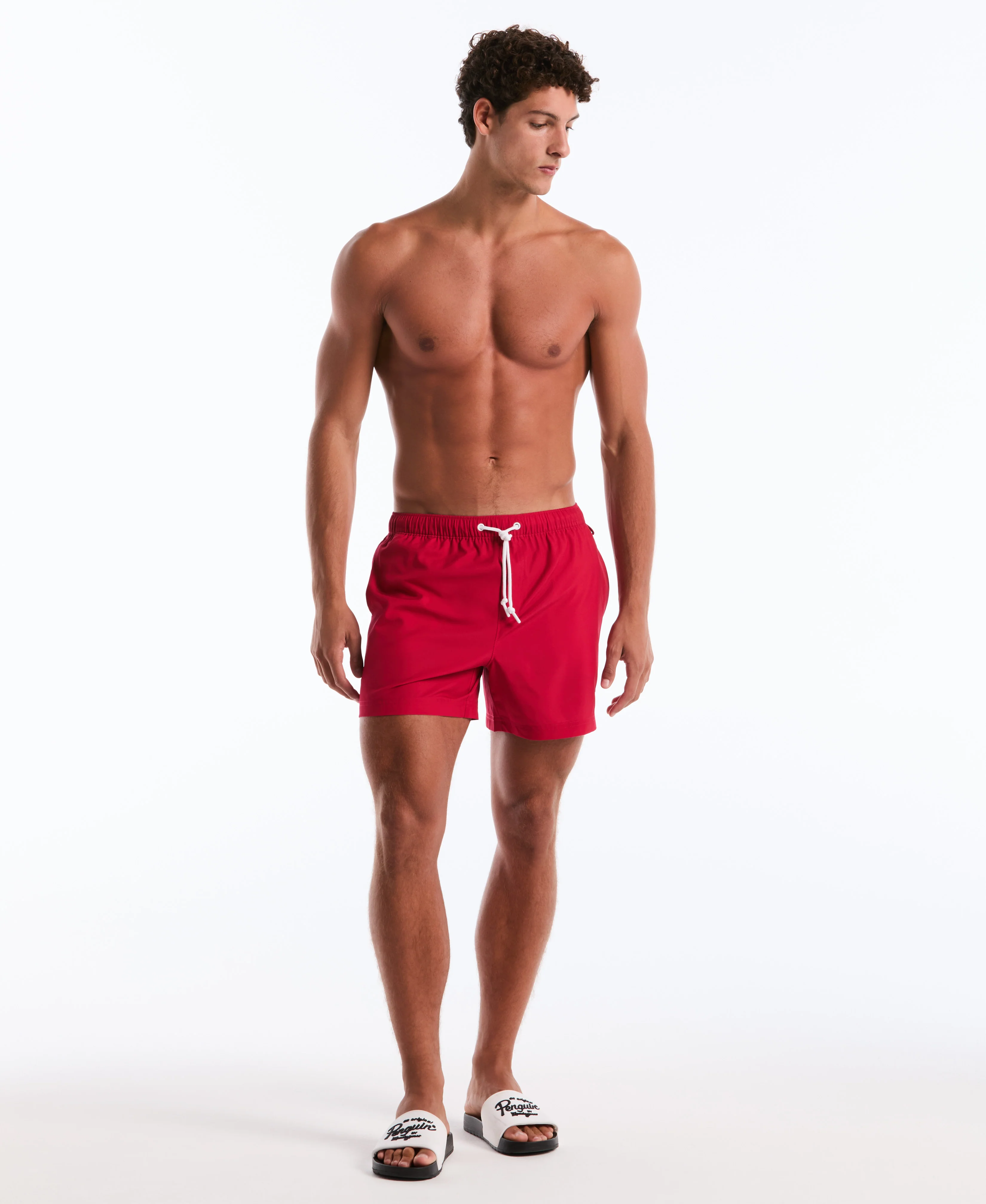 5" Solid Stretch Swim Short - Image 15