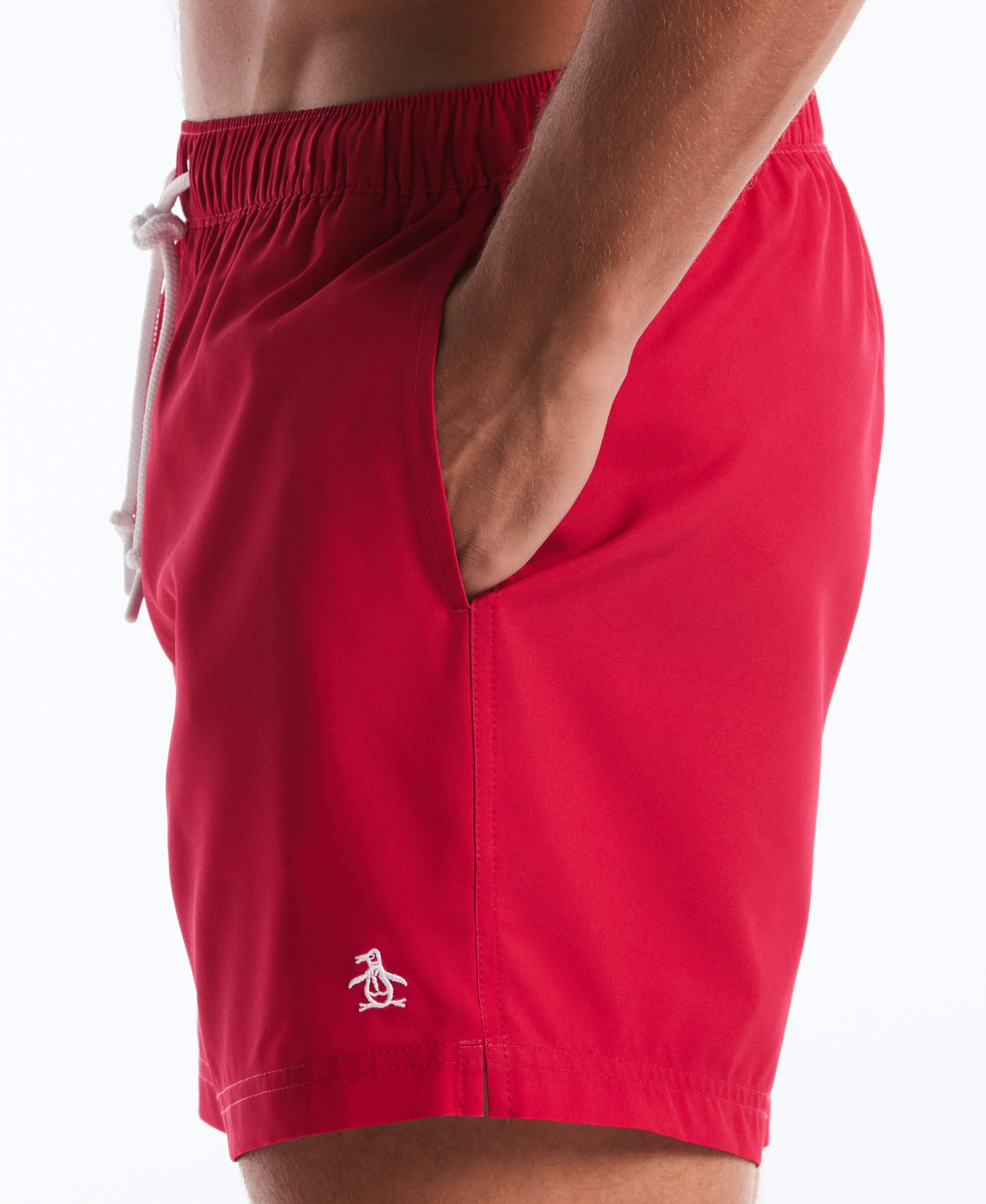 5" Solid Stretch Swim Short - Image 18
