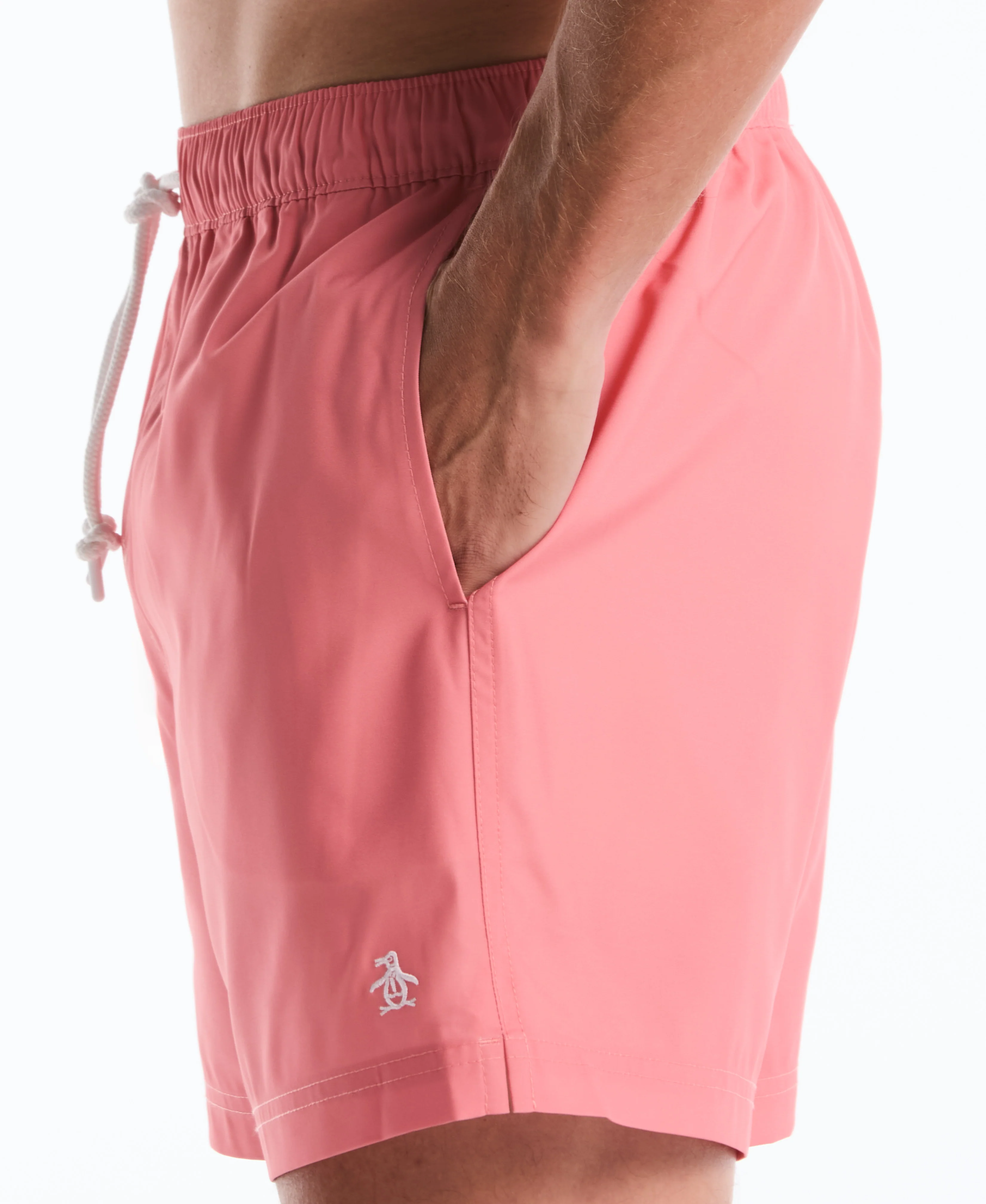 5" Box Solid Swim Short - Image 16
