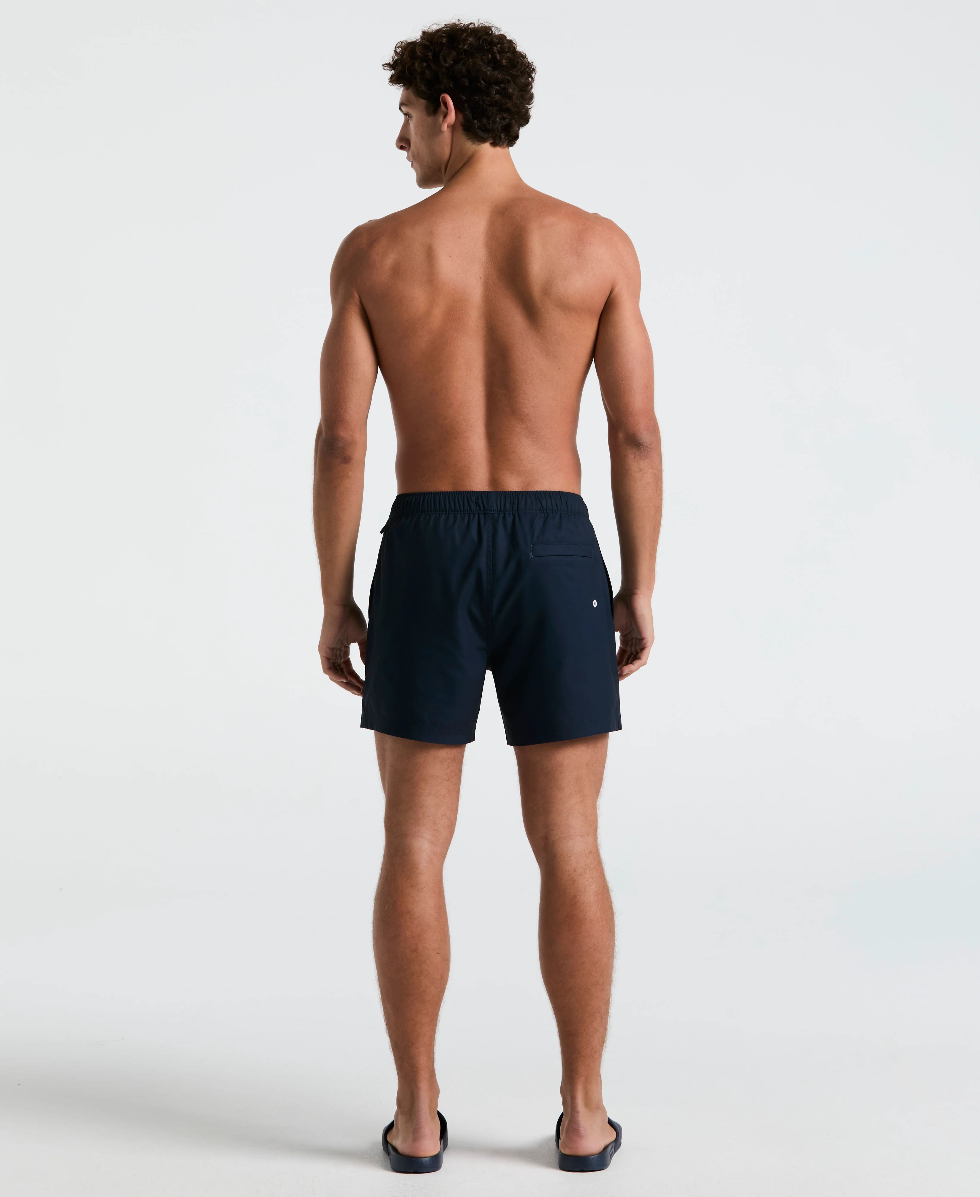 5" Box Solid Swim Short - Image 18