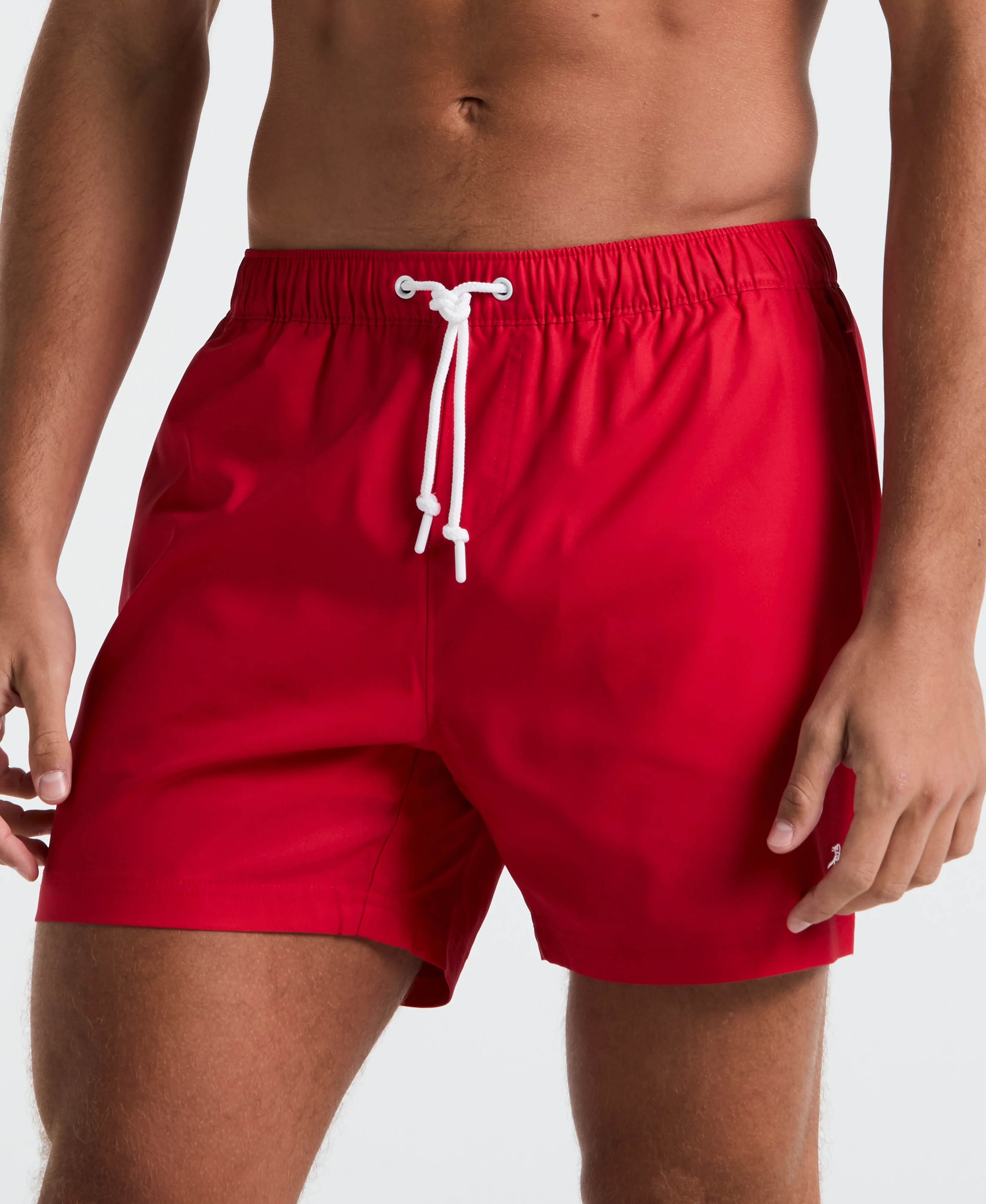 5" Box Solid Swim Short - Image 3