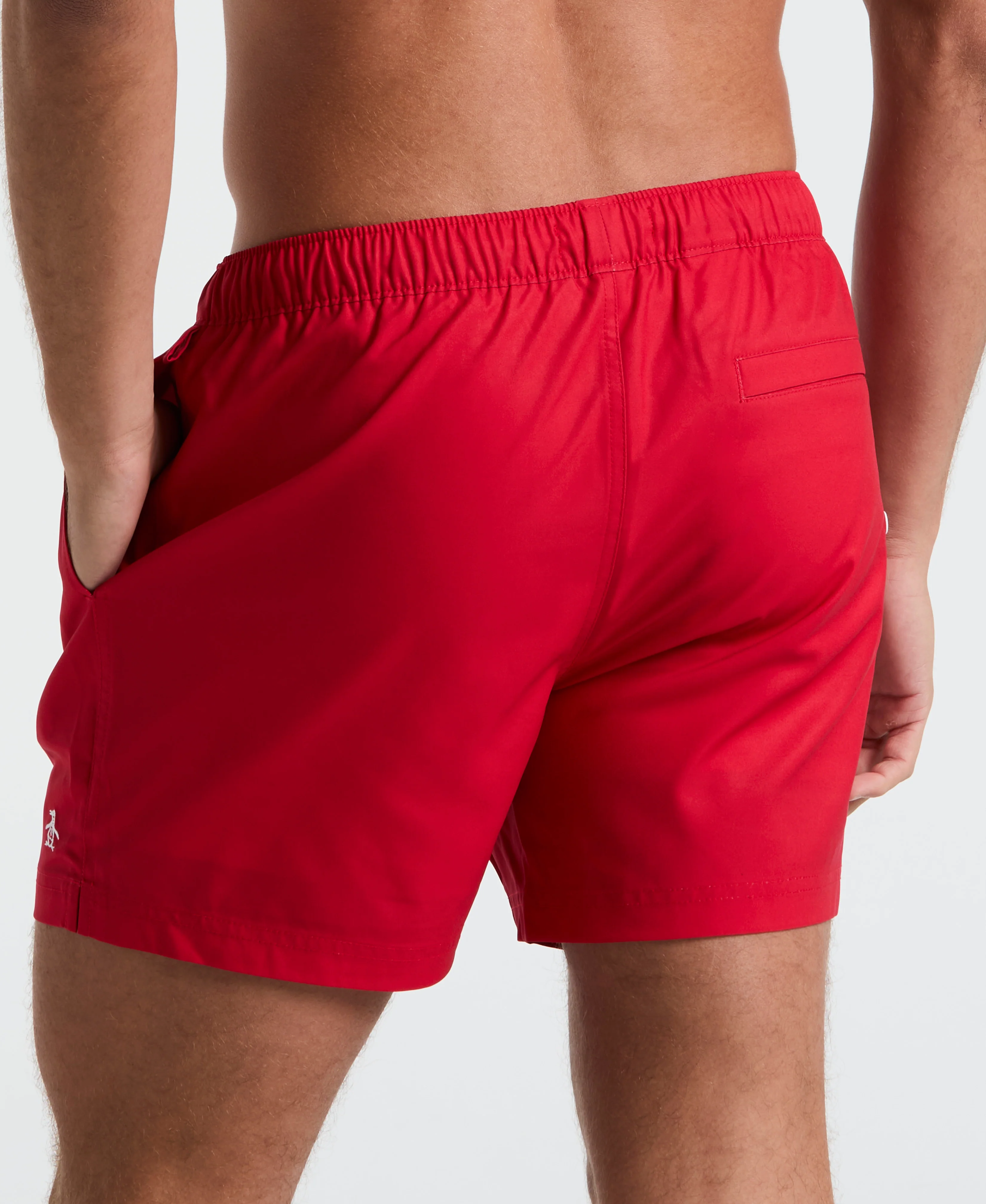 5" Box Solid Swim Short - Image 4