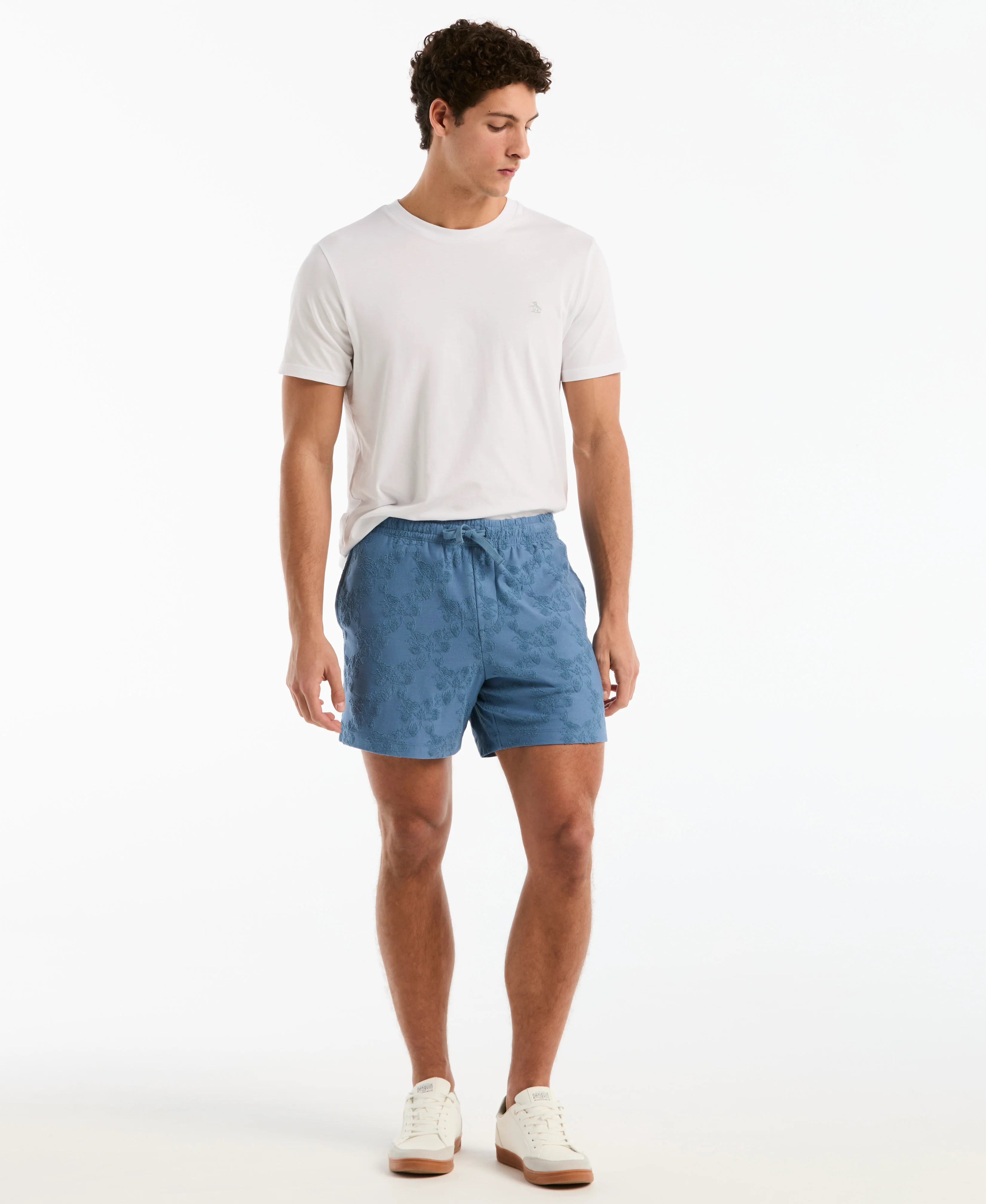 5" Terry Jacquard Hawaiian Short