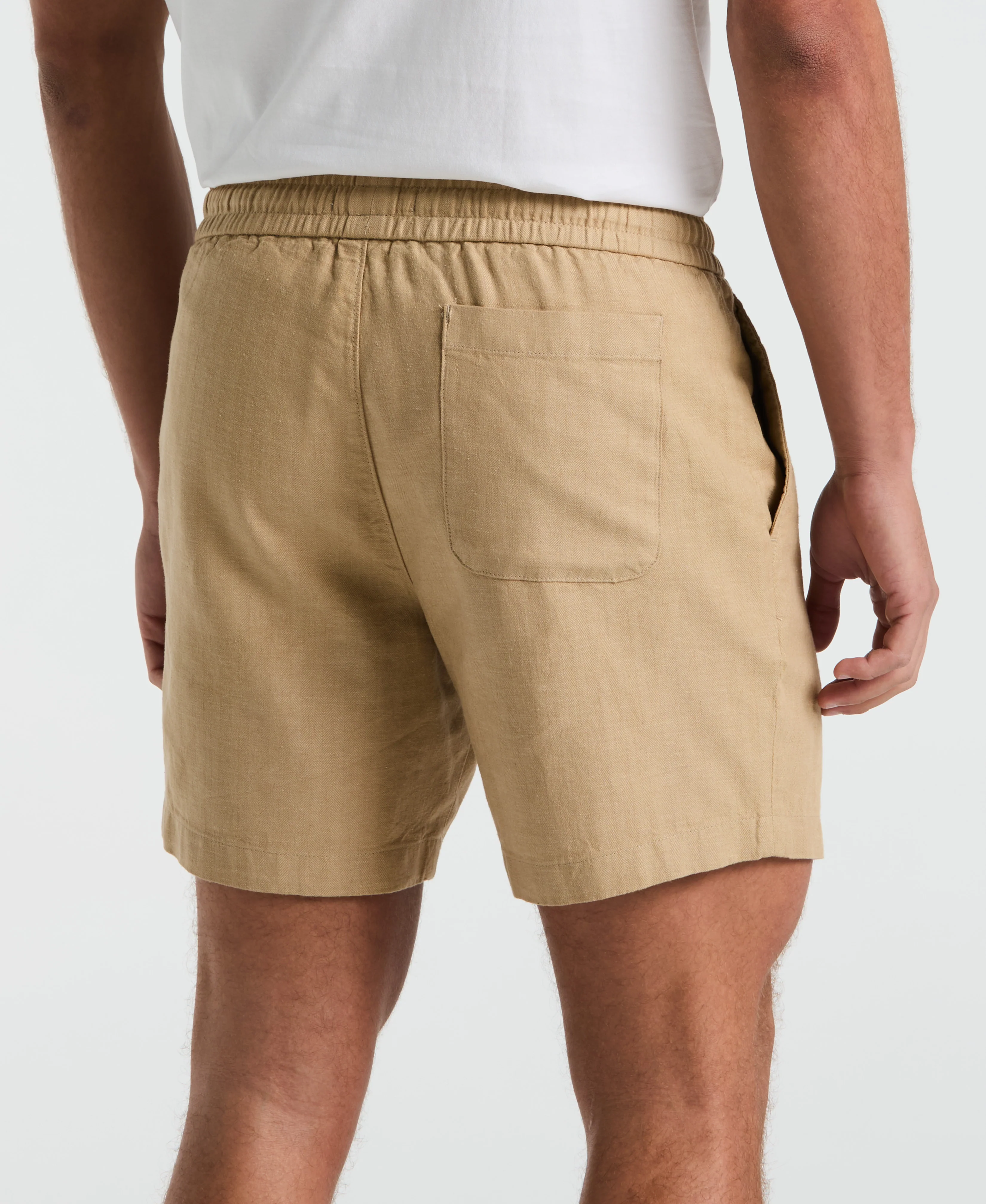 6" Linen Blend Short - Image 14