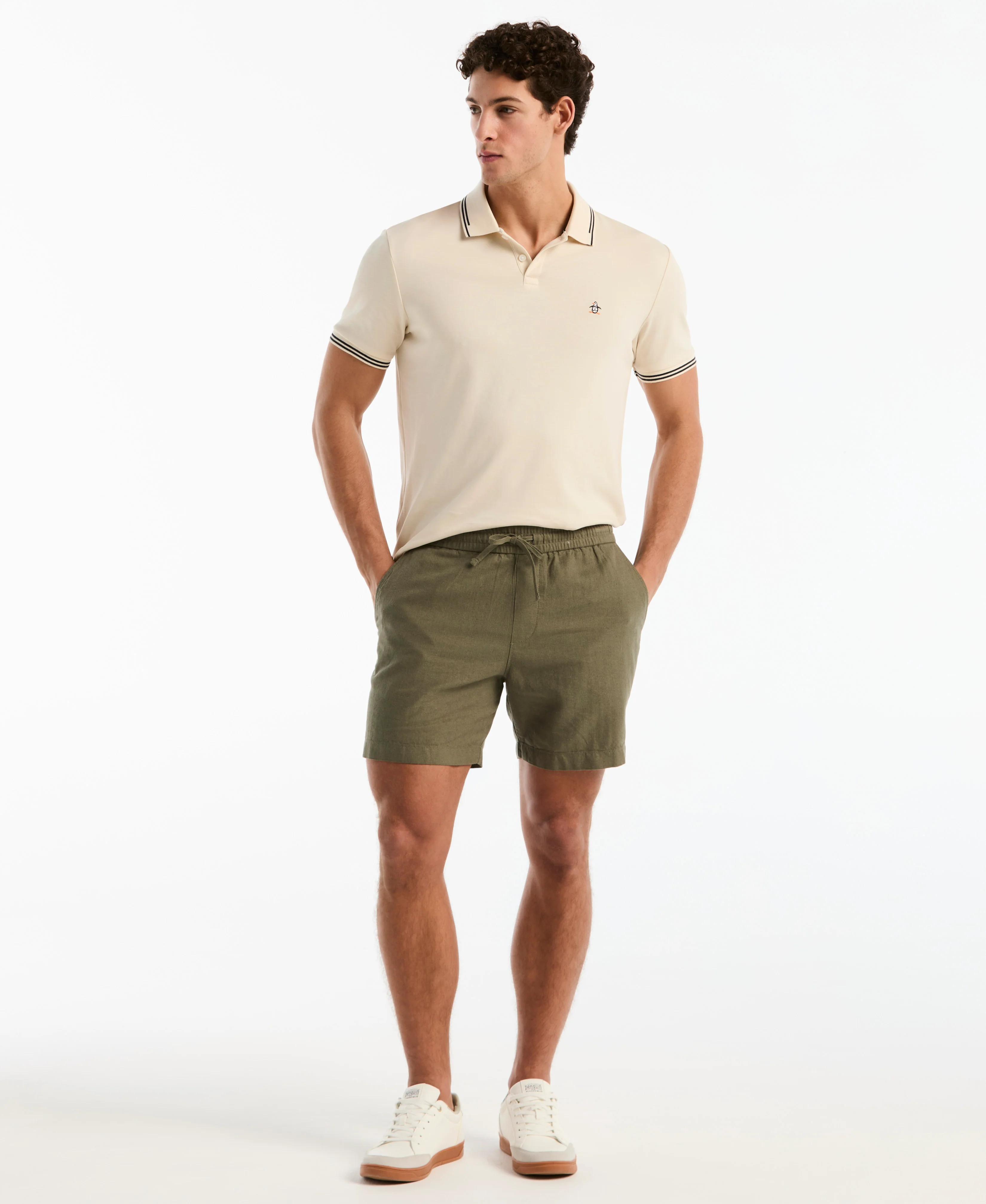 6" Linen Blend Short - Image 6