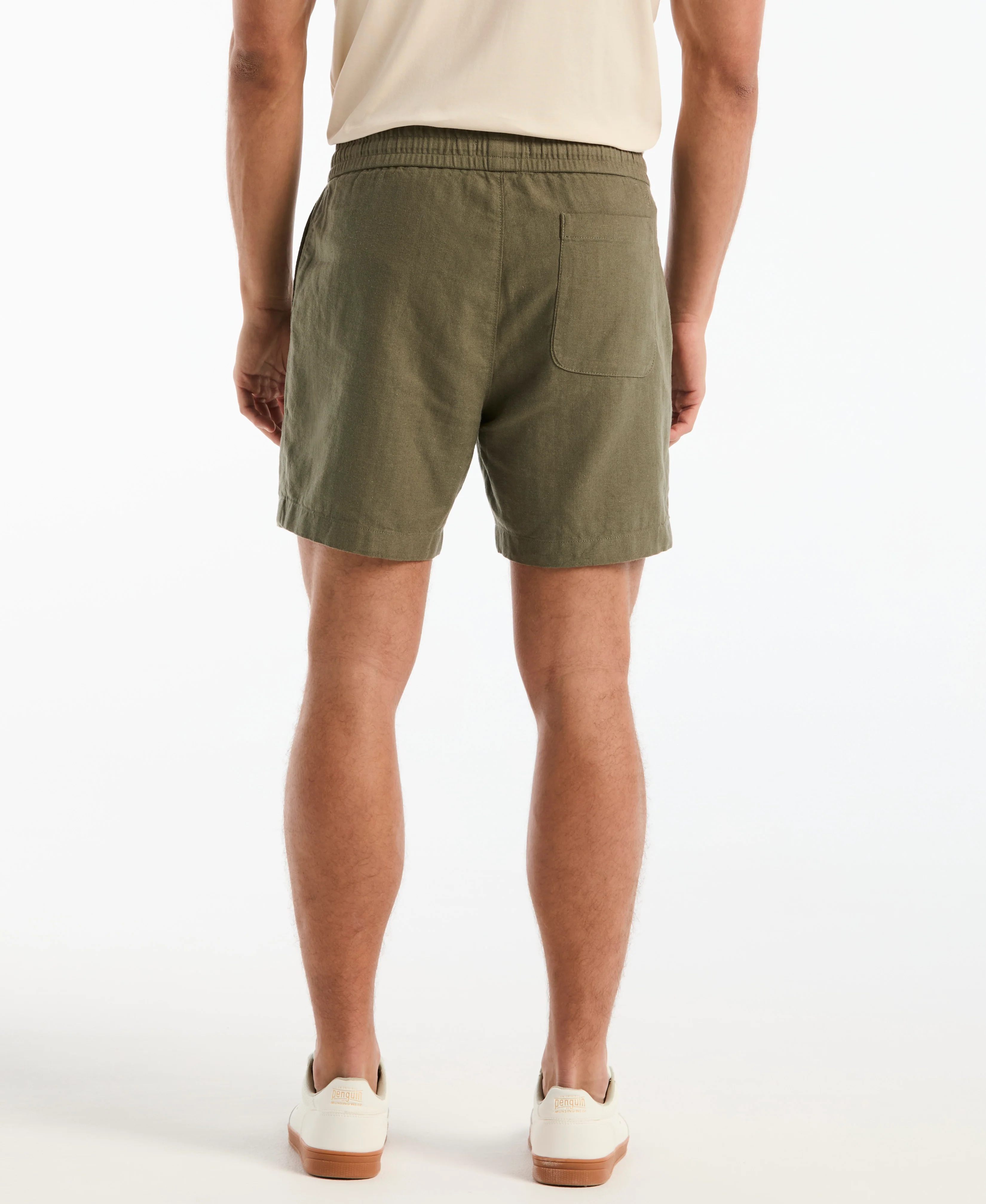 6" Linen Blend Short - Image 7
