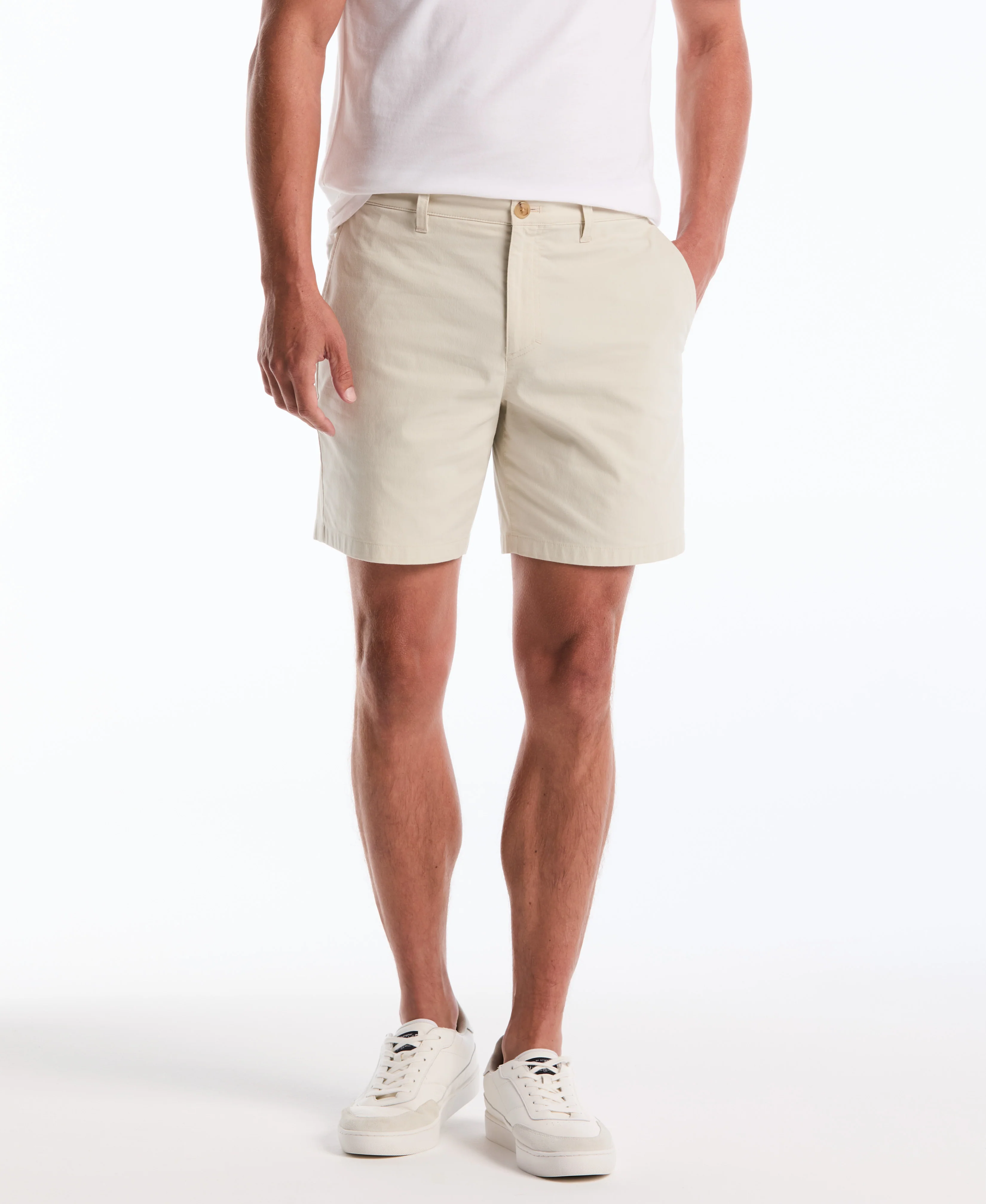 7" Cotton Blend Twill Short - Image 3