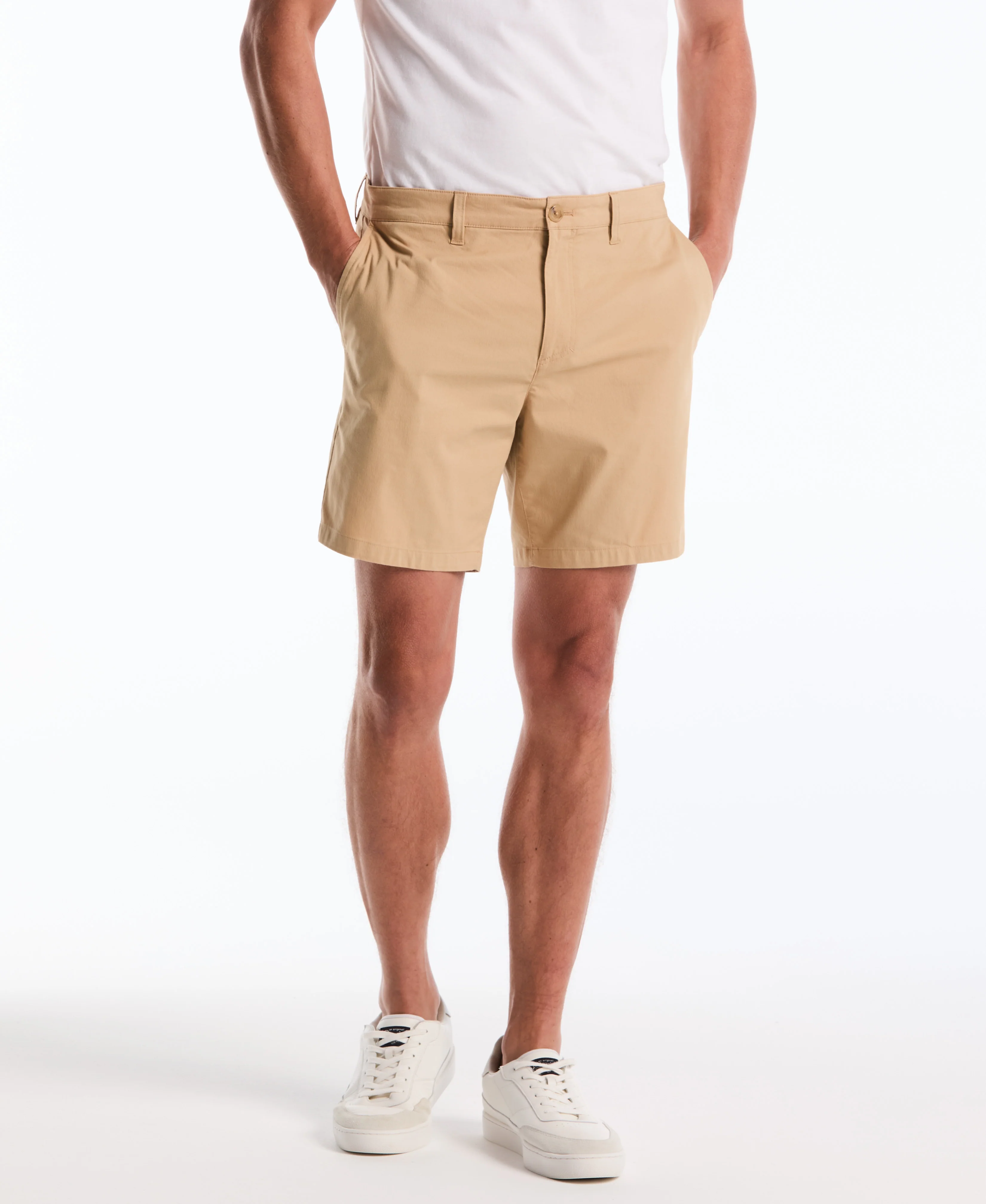 7" Cotton Blend Twill Short - Image 7