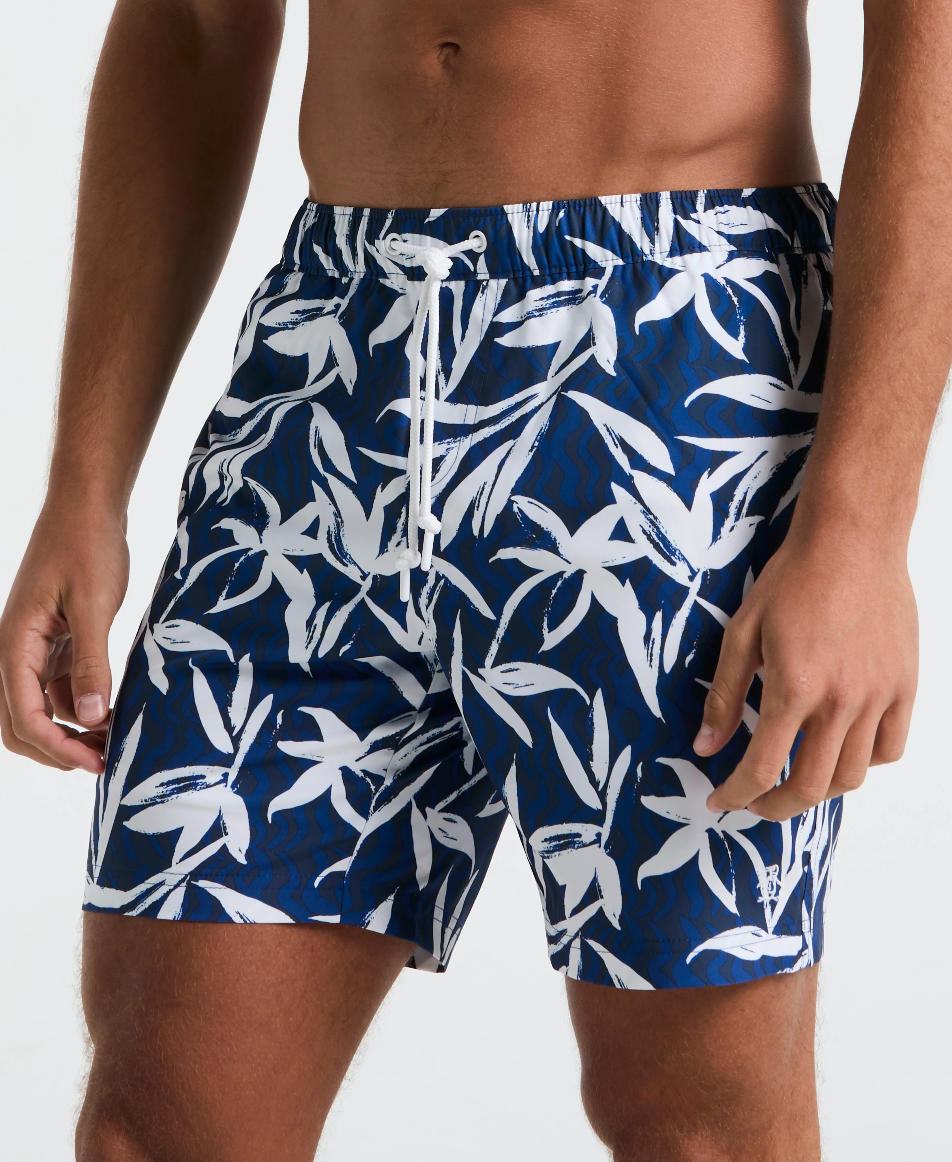 7" Floral Swim Short - Image 3