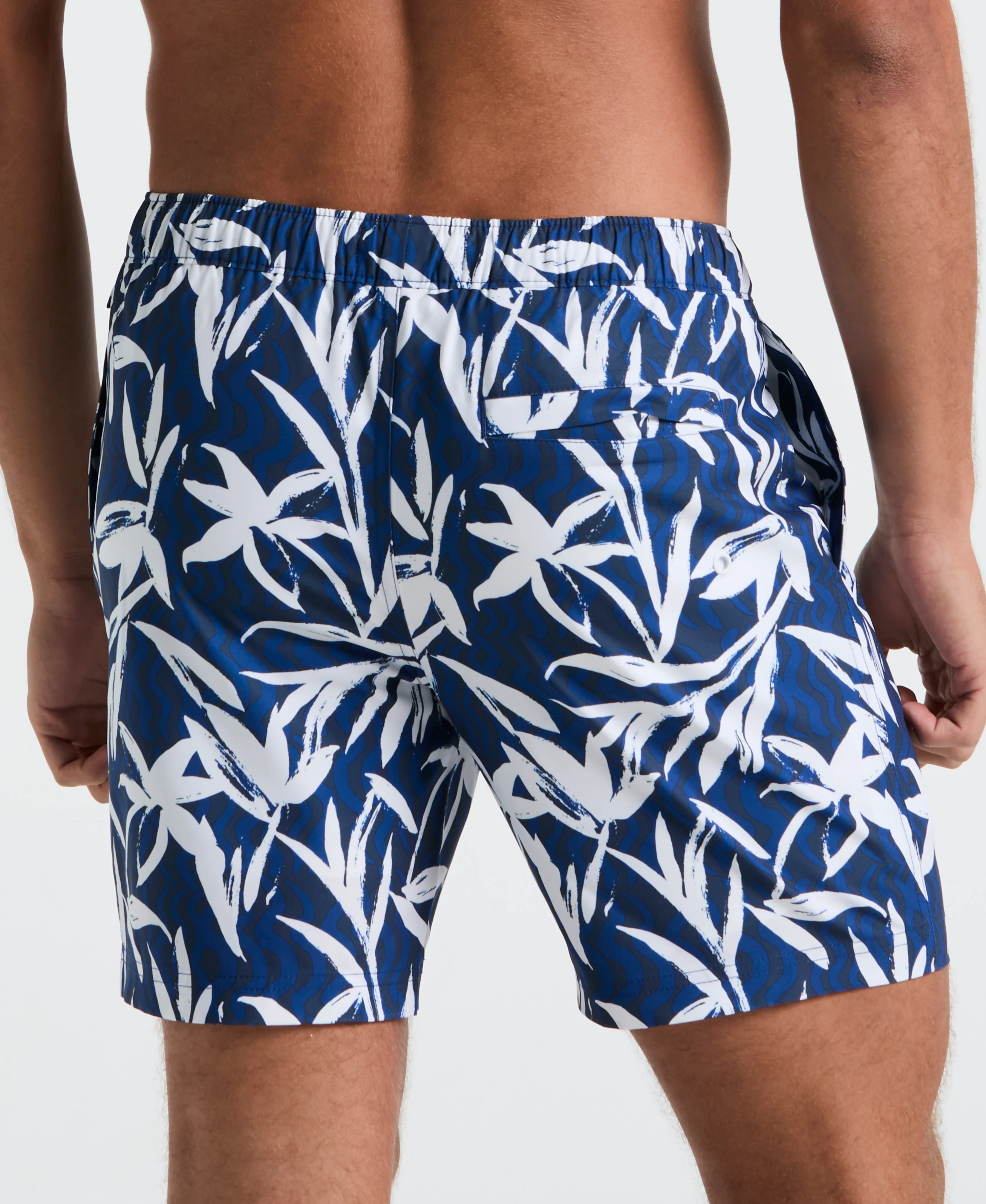 7" Floral Swim Short - Image 4