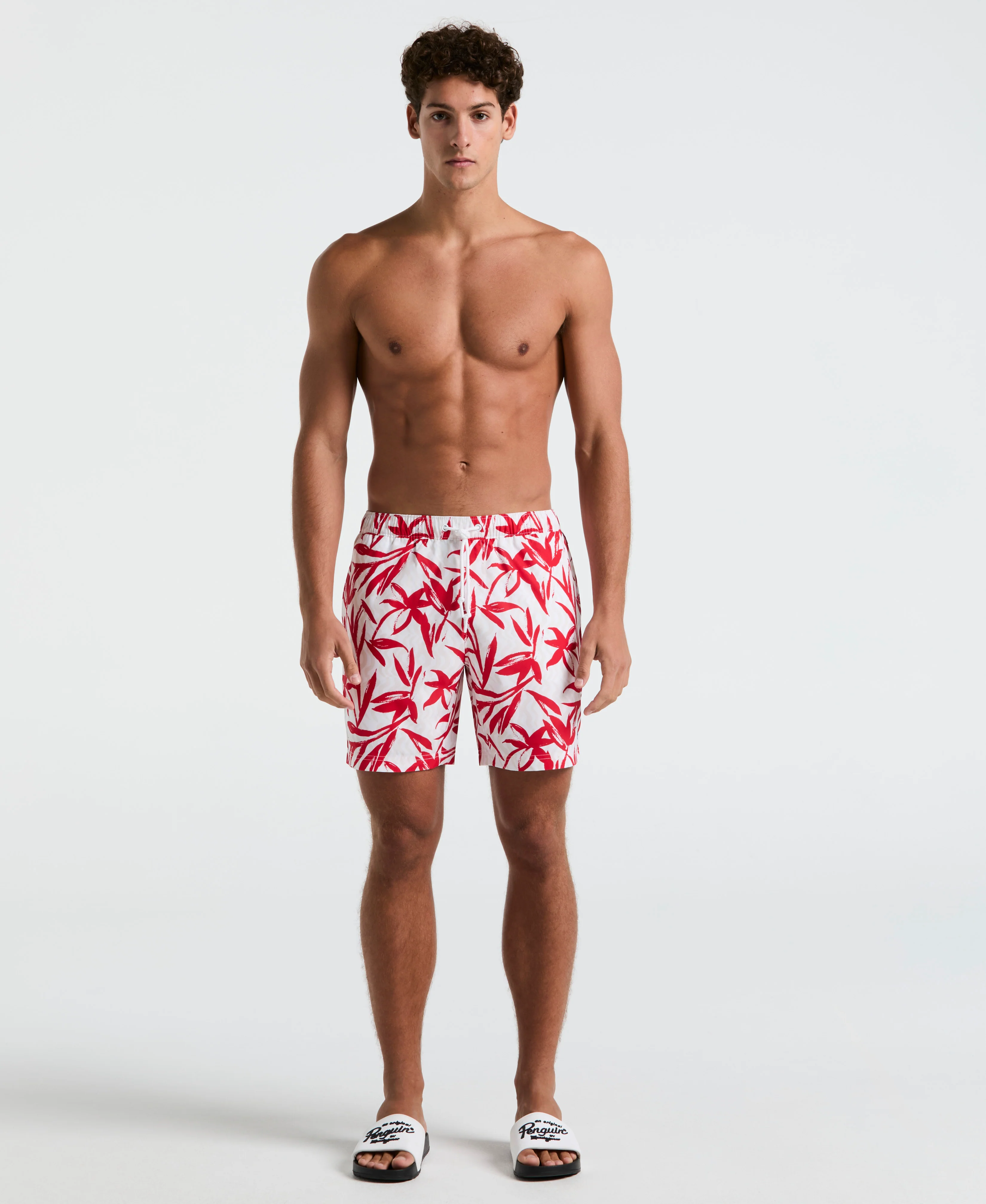 7" Floral Swim Short - Image 5