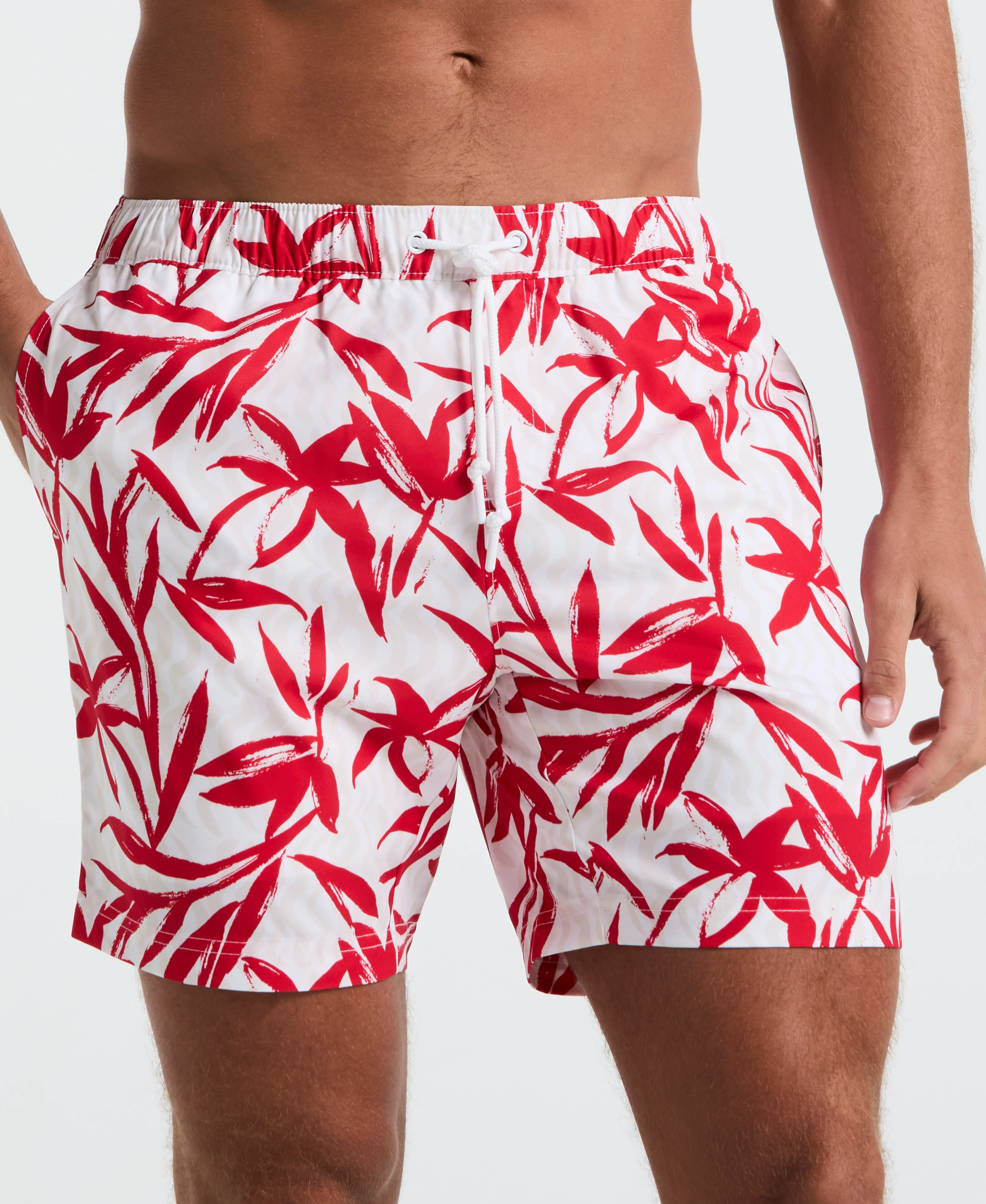 7" Floral Swim Short - Image 7