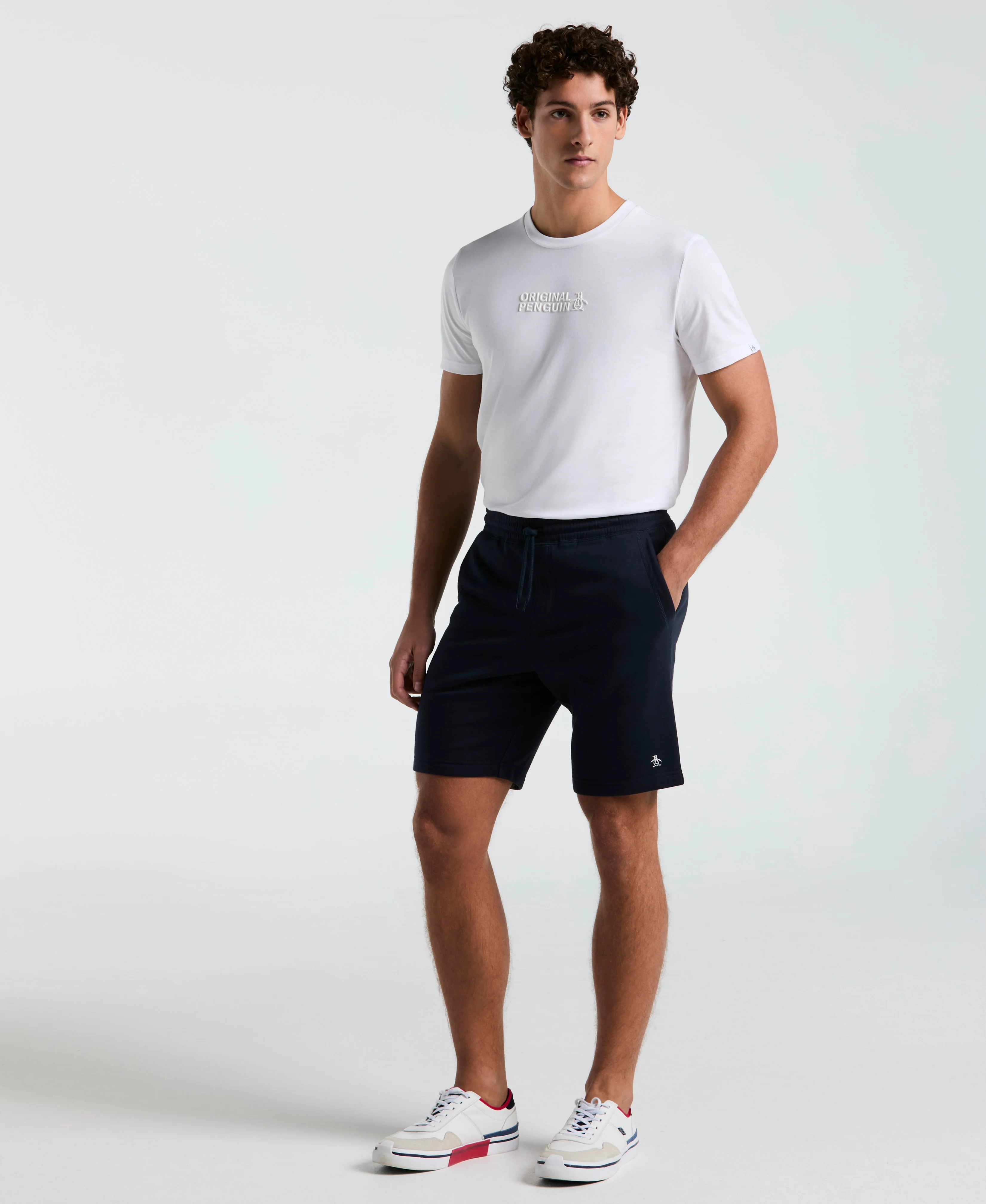 9" Fleece Embroidered Pete Short - Image 5