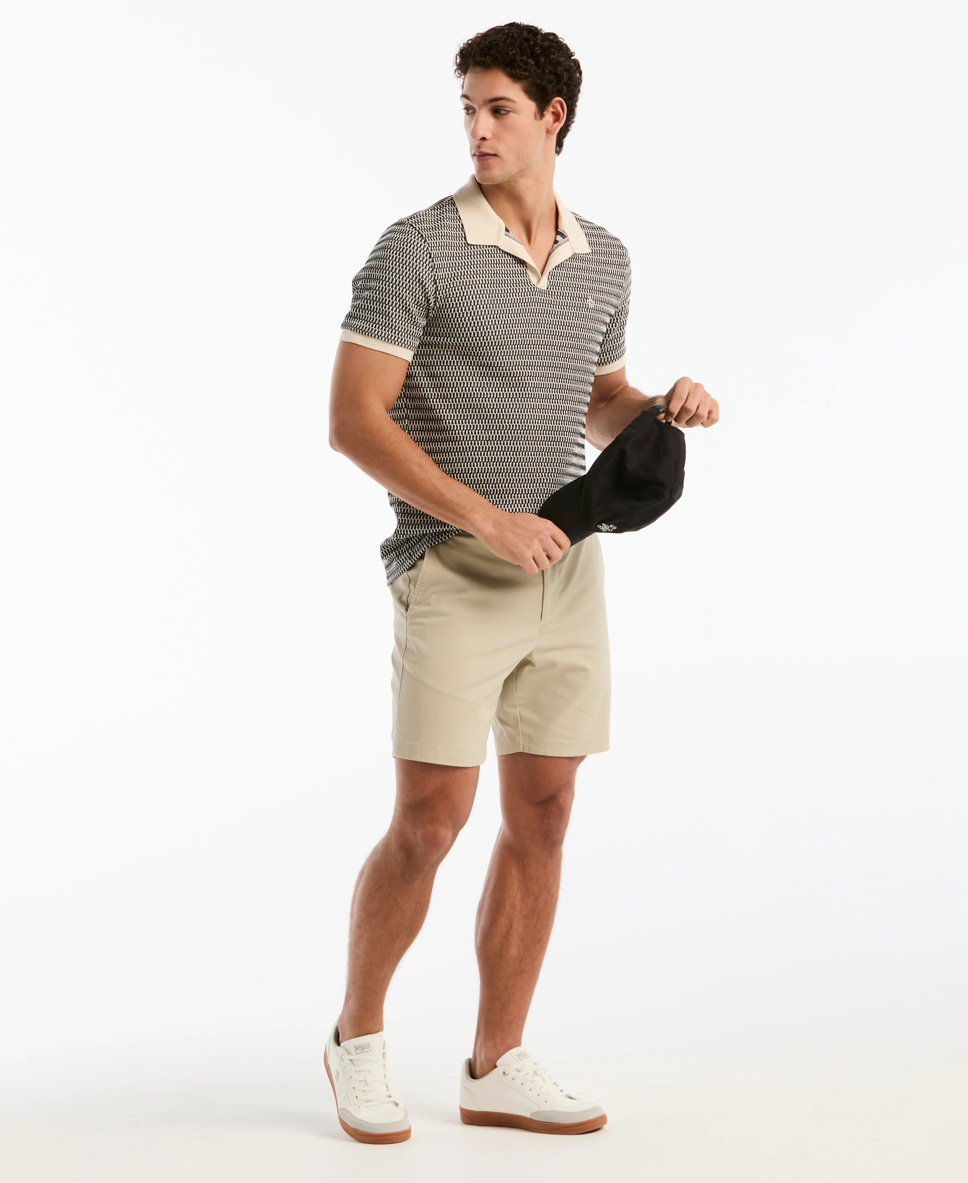 Crochet Stitch Johnny Collar Polo - Image 10