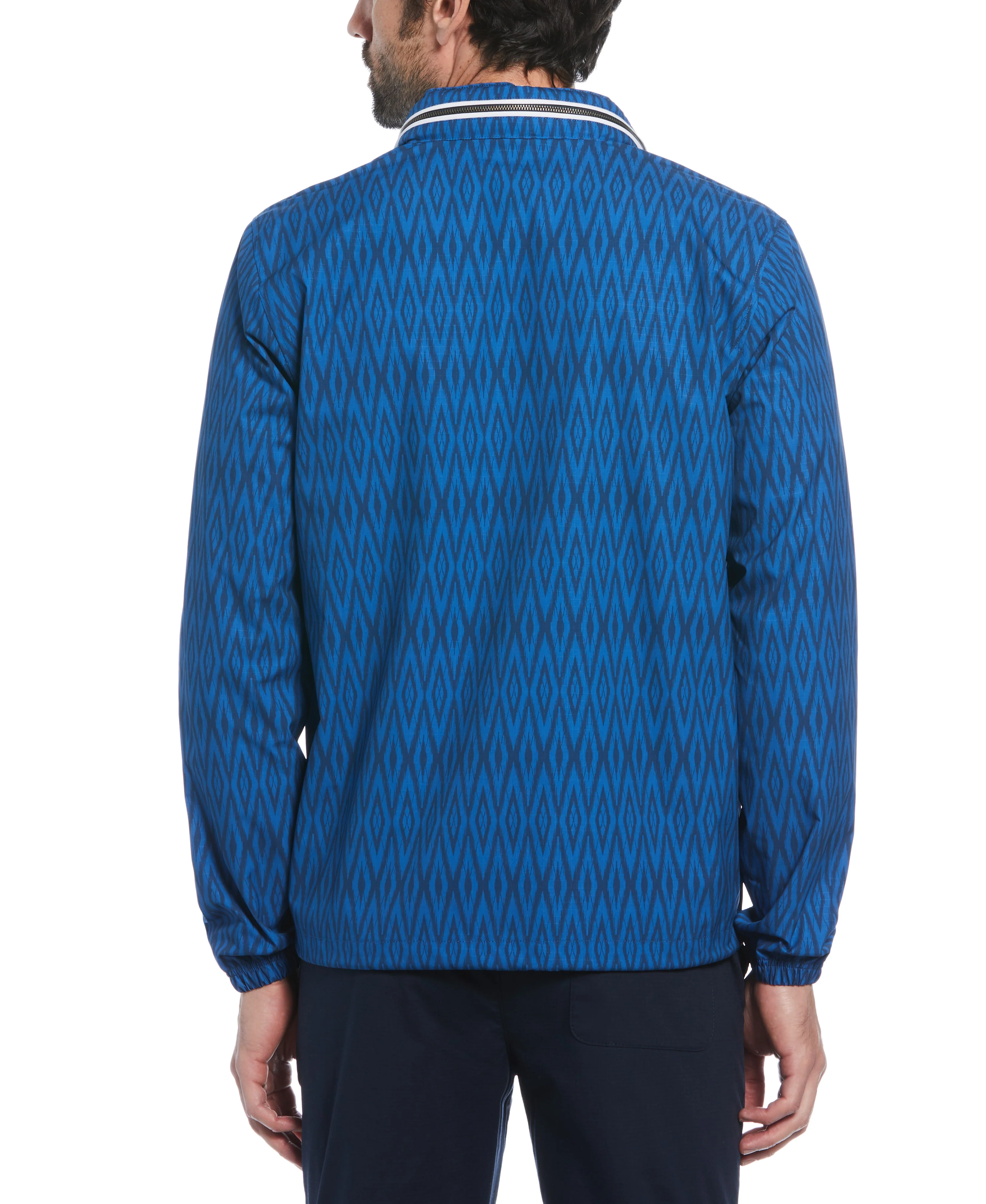 All-Over Diamond Print Ratner Jacket - Image 4