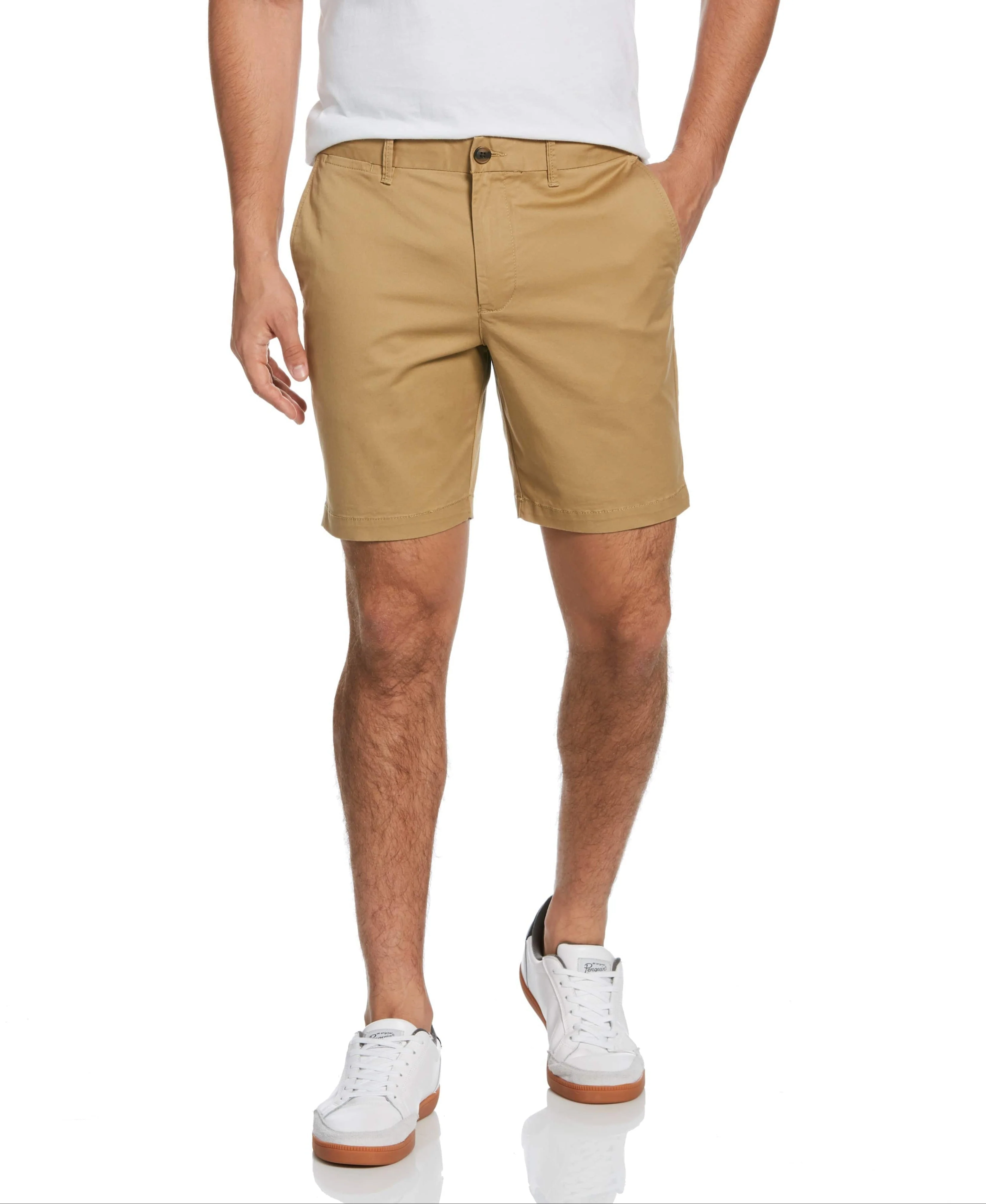 8" Big & Tall Premium Slim Fit Stretch Short - Image 3