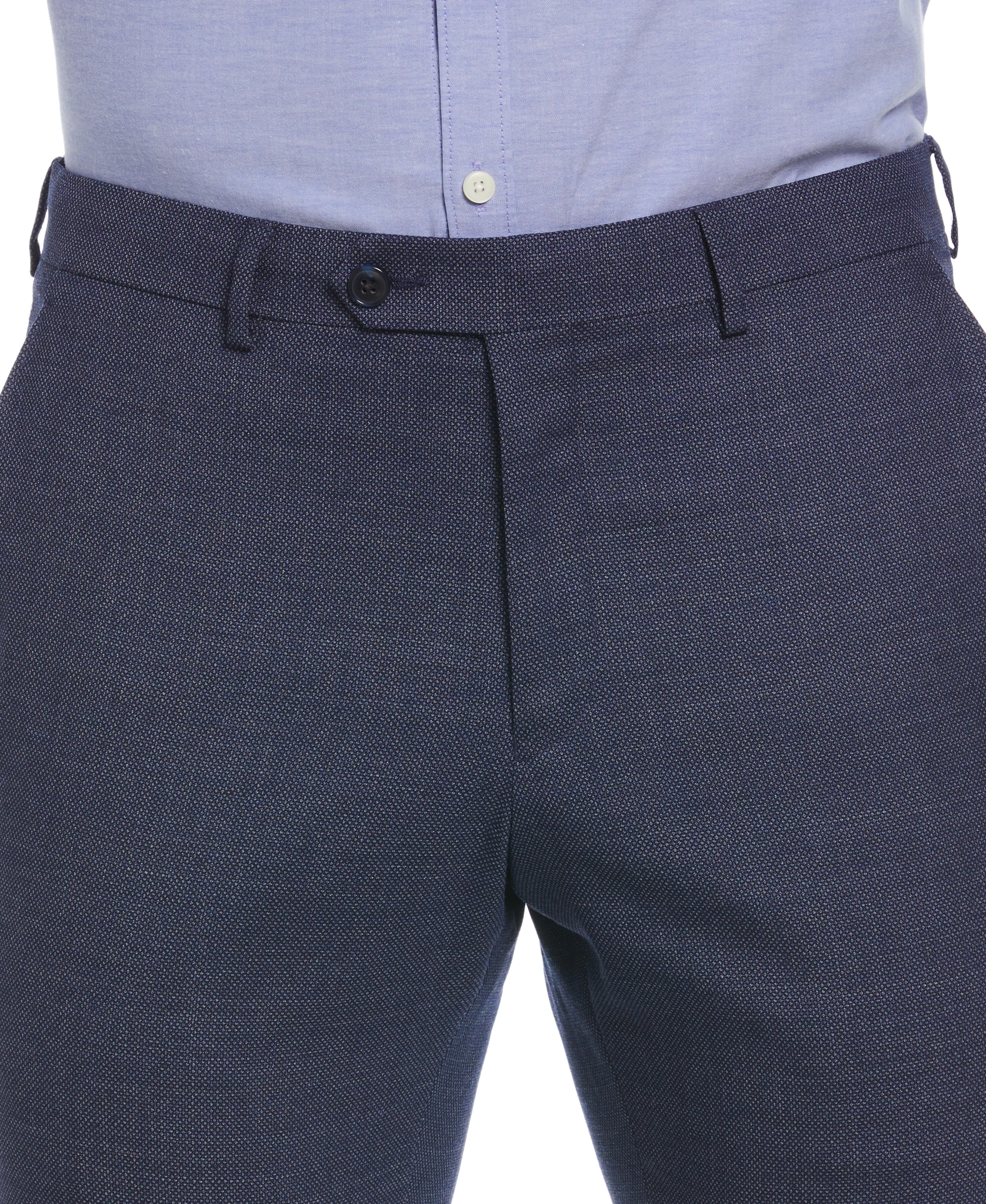 Navy Birdseye Suit Separate Pant - Image 3