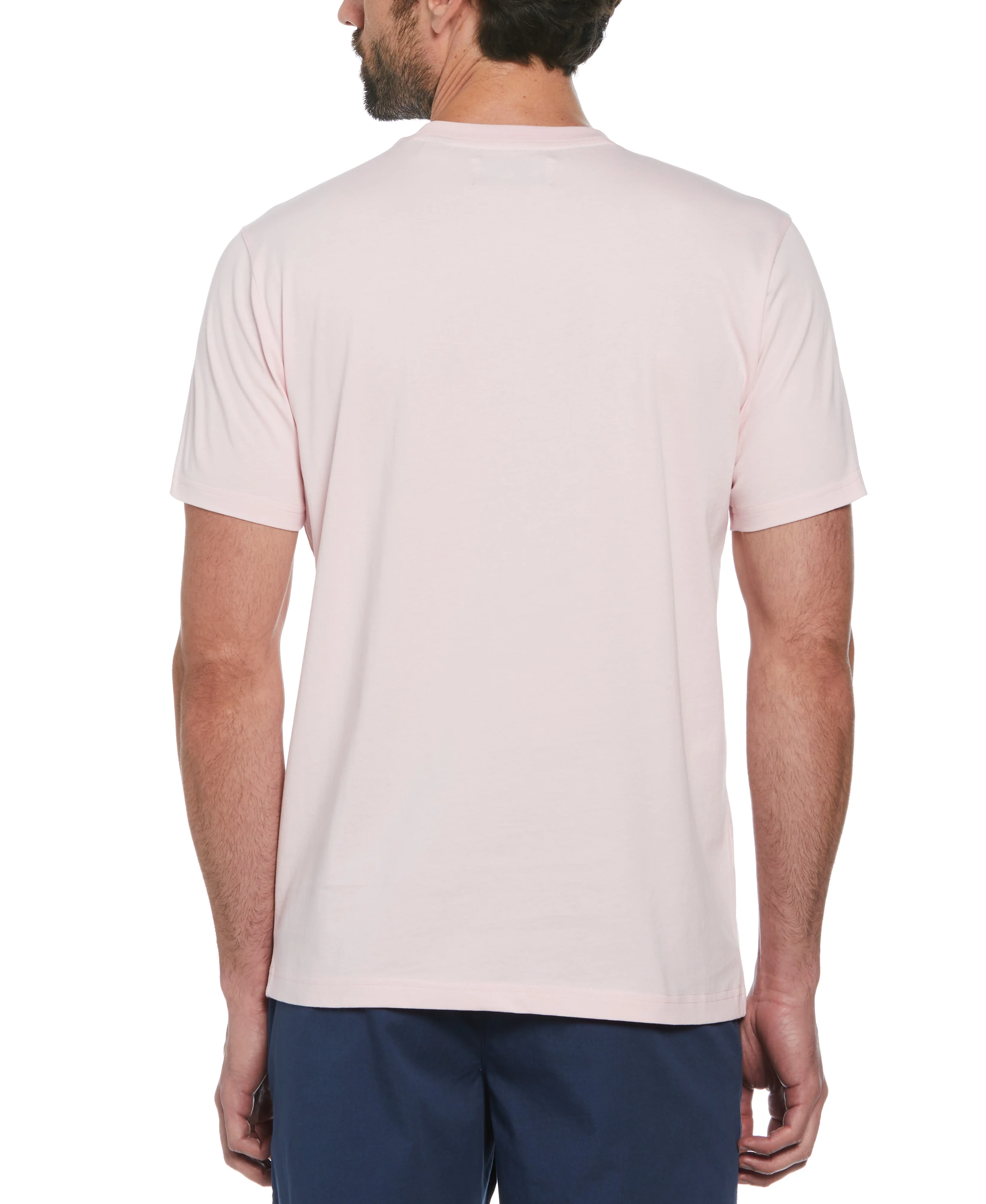Chambray Tipped Core Tee - Image 8
