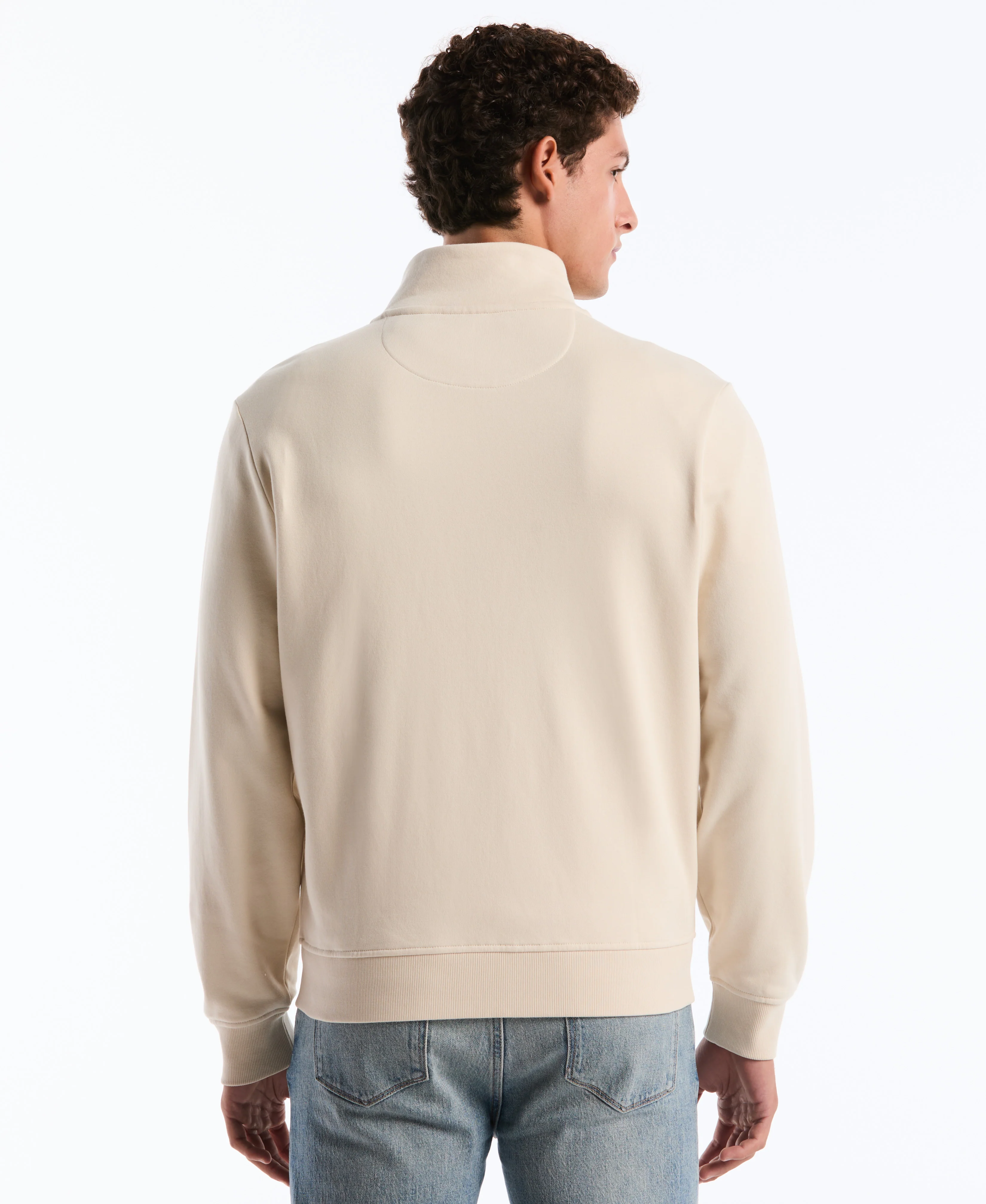 Chest Striped Fleece Track Jacket - Image 6