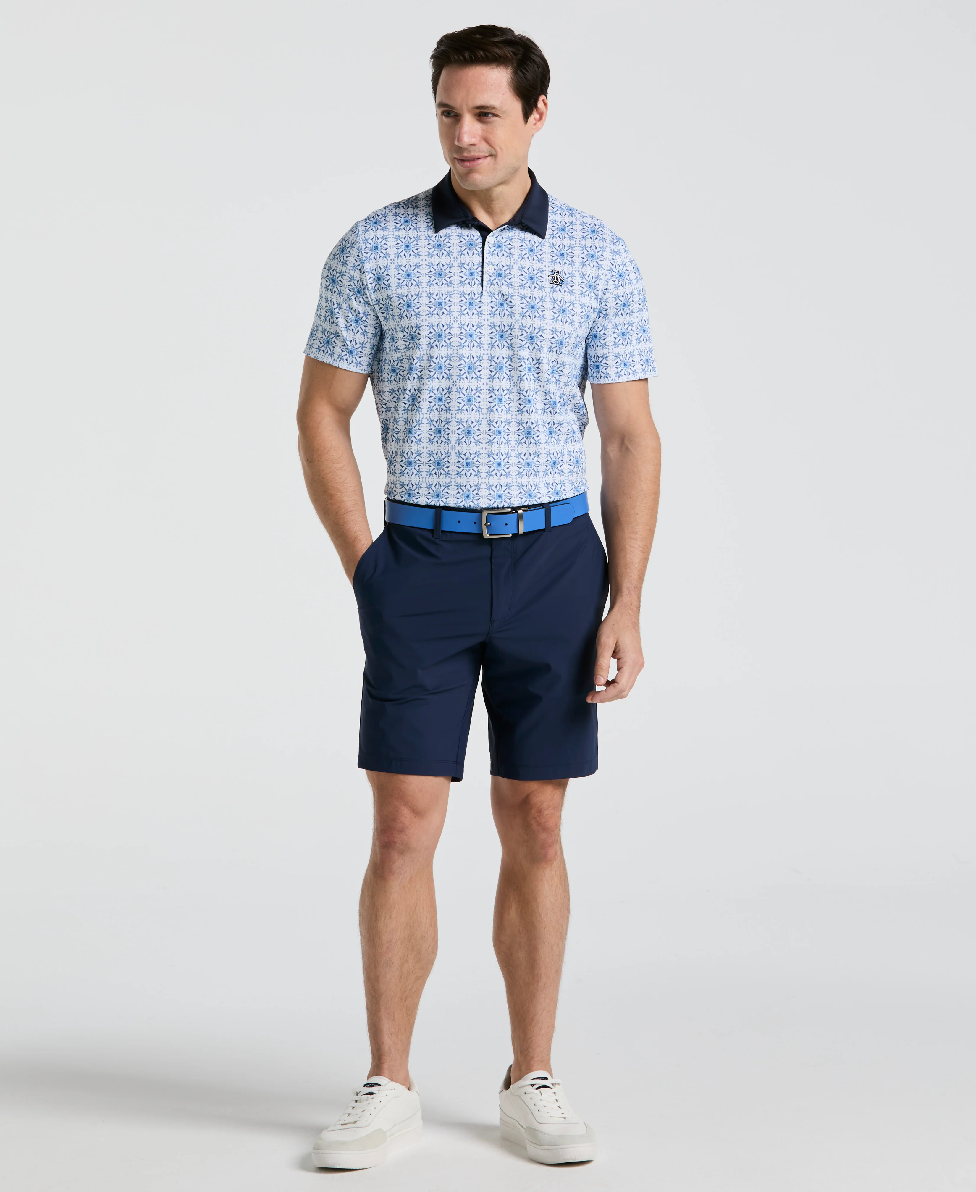 All-Over Cocktail Printed Golf Polo - Image 4