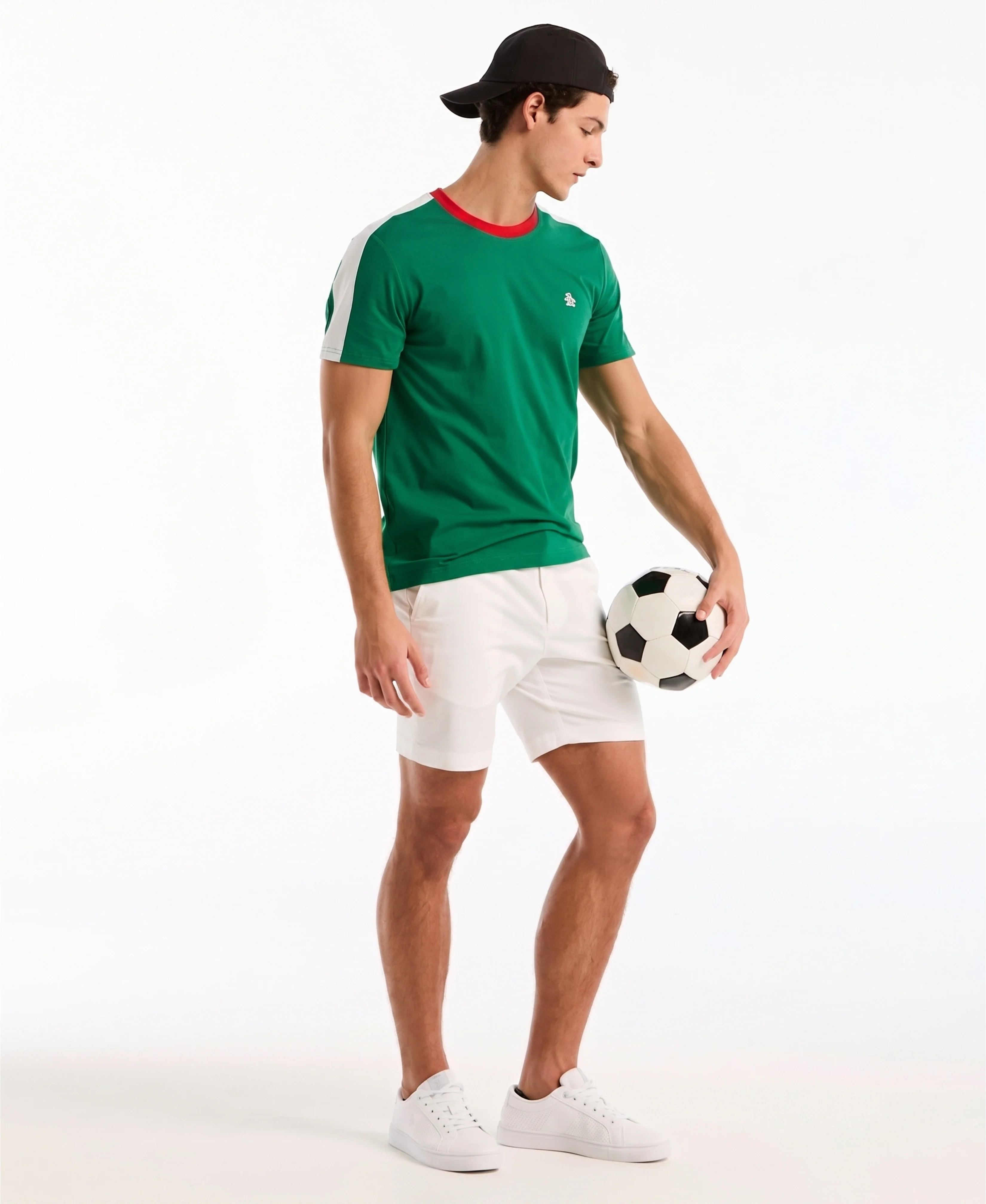 Color Block Cotton Tee Mexico Edition - Image 4