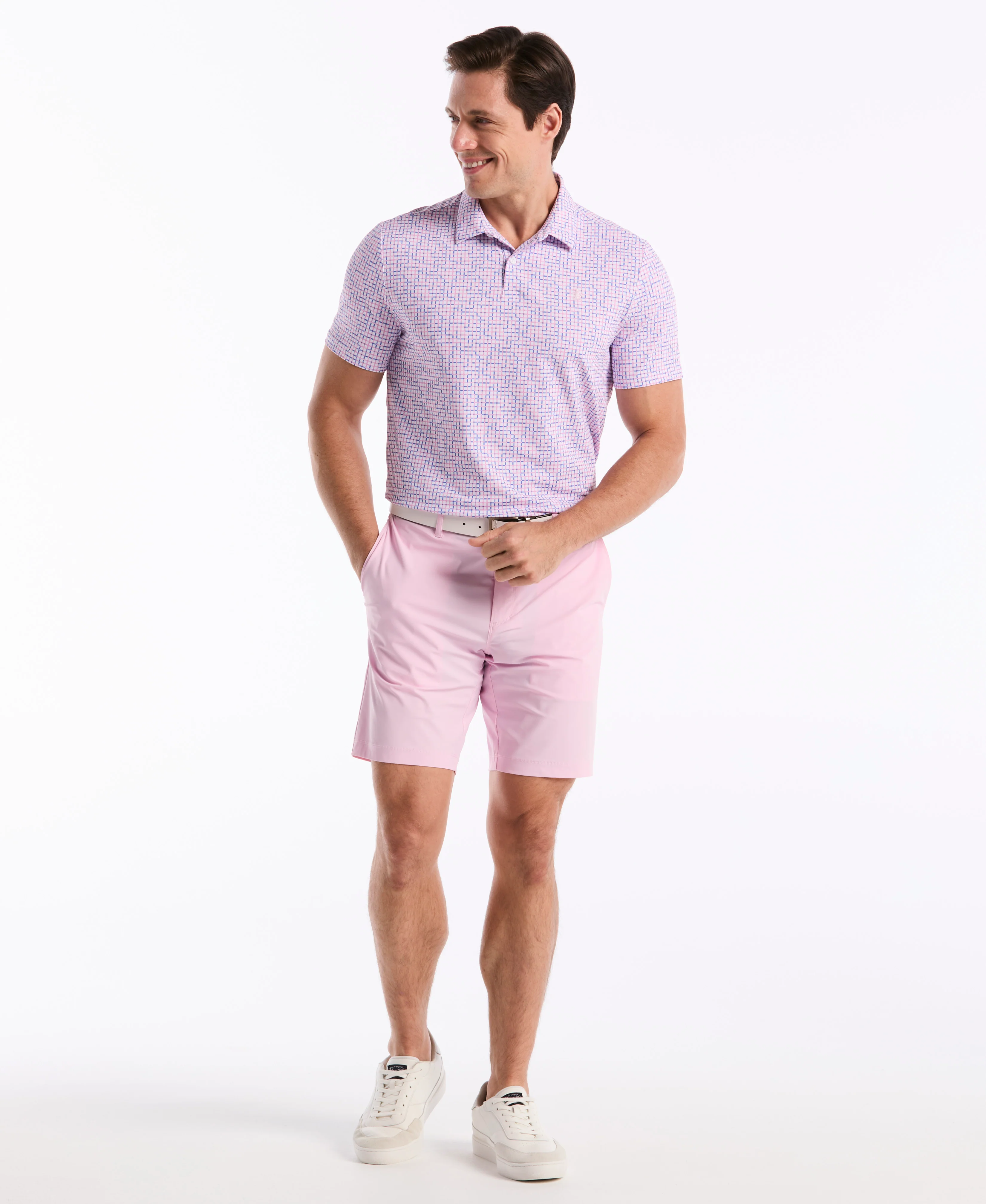 Color Theory Gingham Golf Polo - Image 4