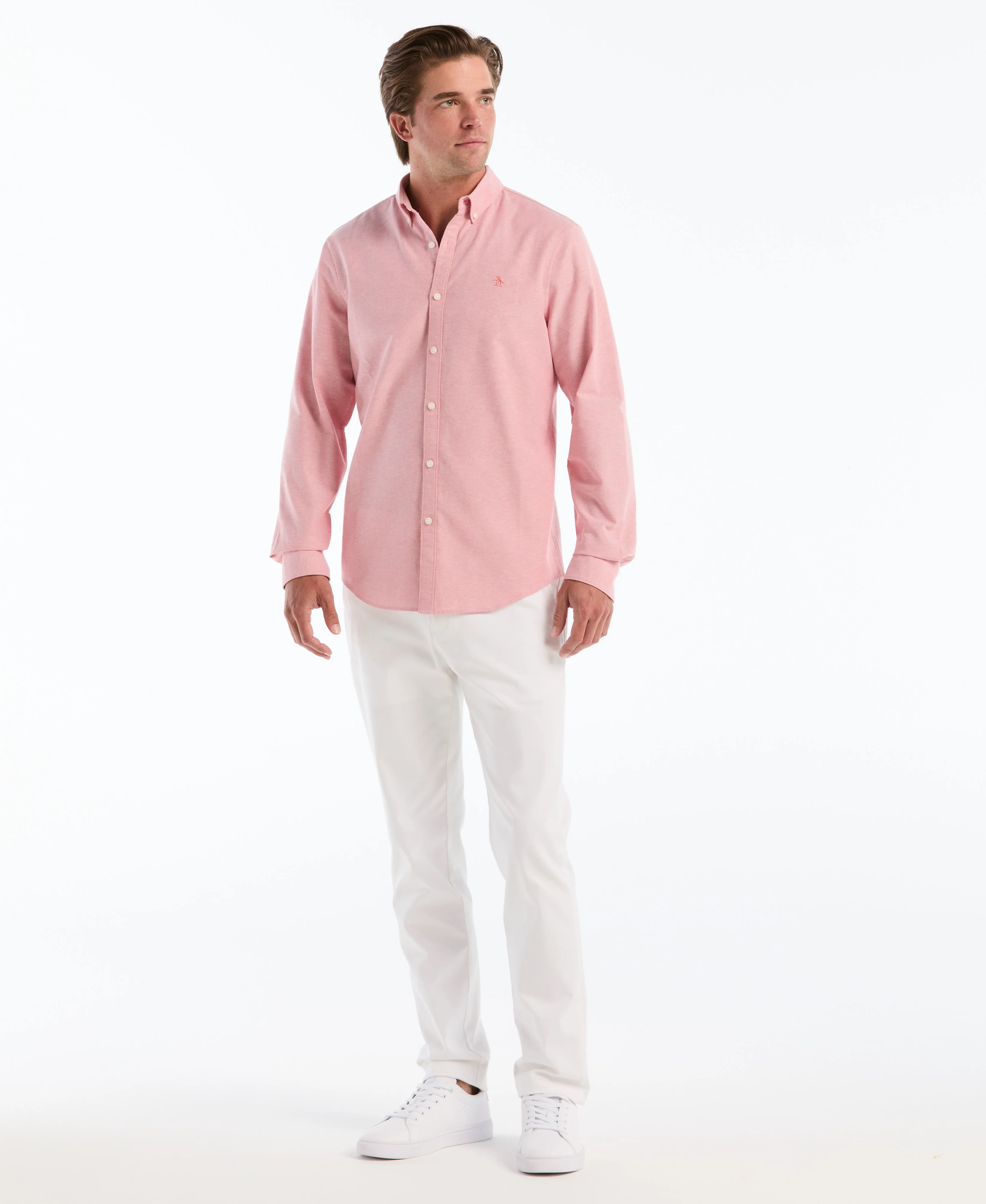 Core Oxford Long Sleeve Shirt - Image 4