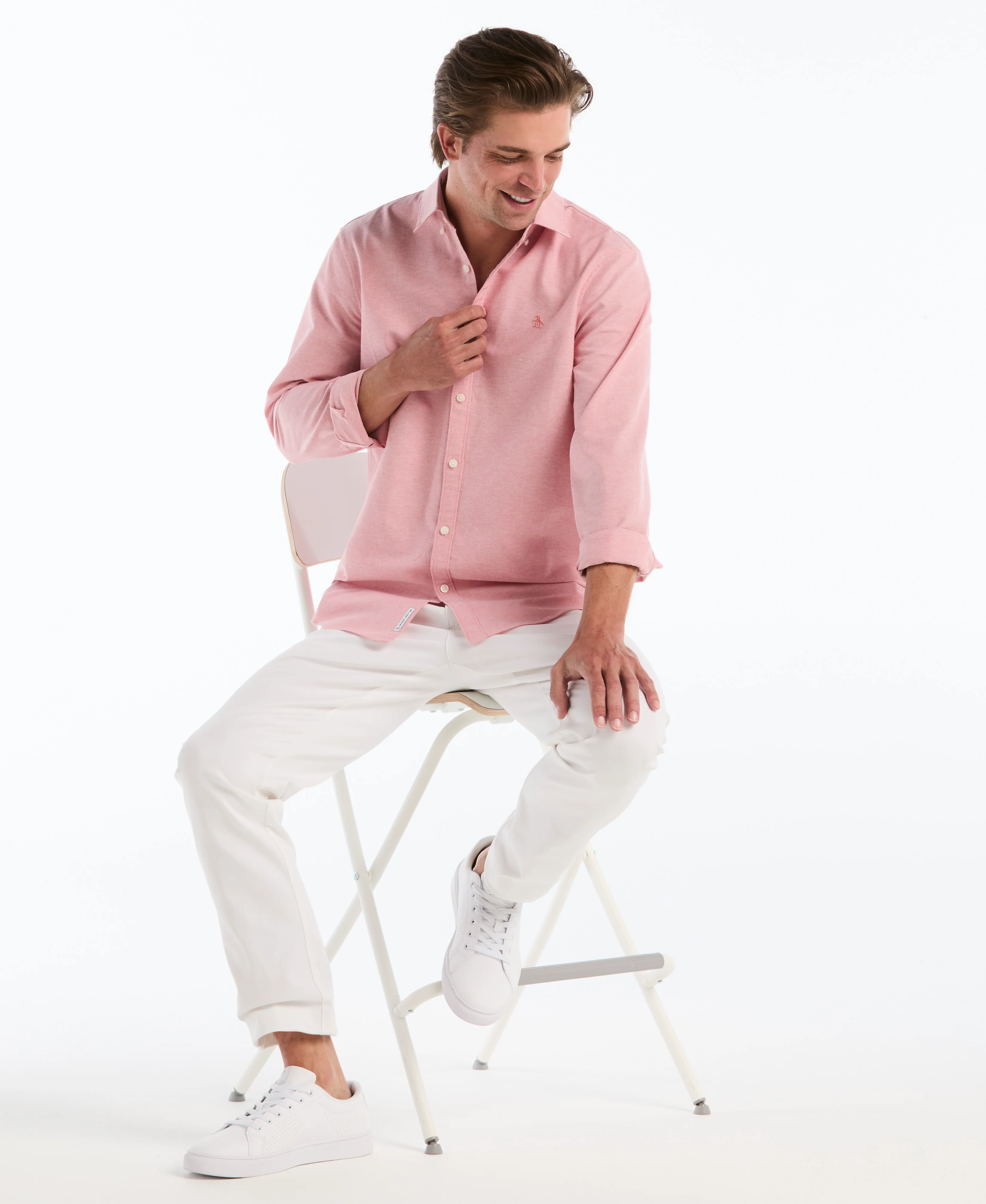 Core Oxford Long Sleeve Shirt - Image 5