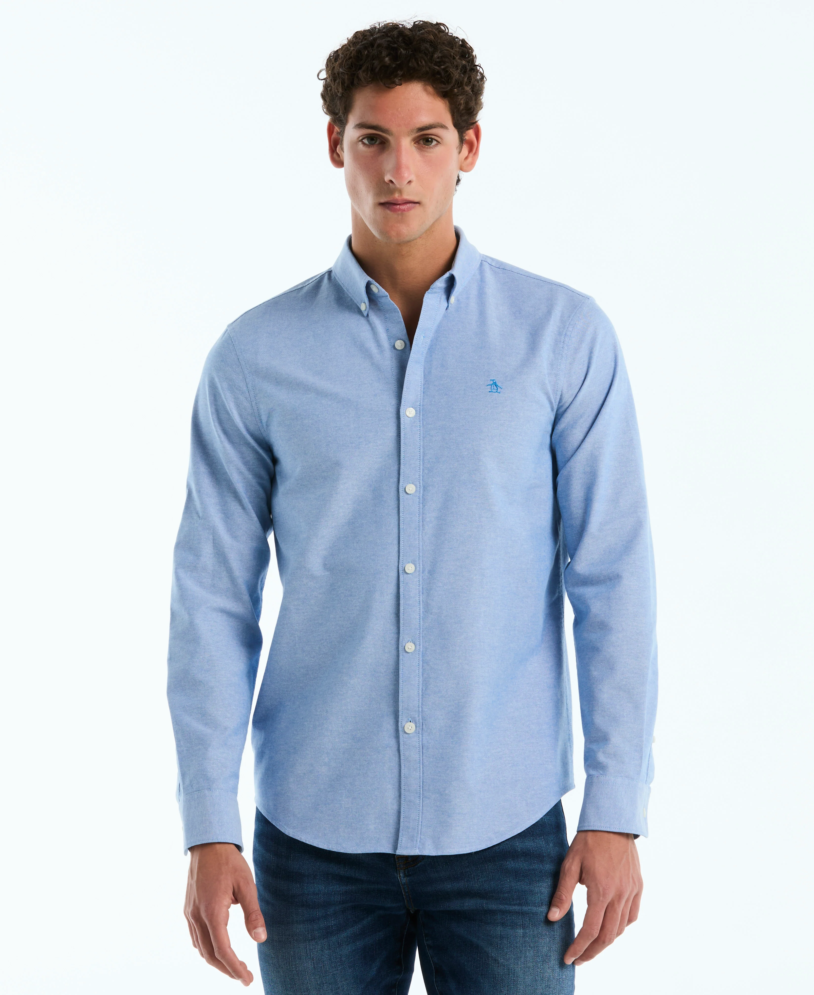 Core Oxford Long Sleeve Shirt - Image 6