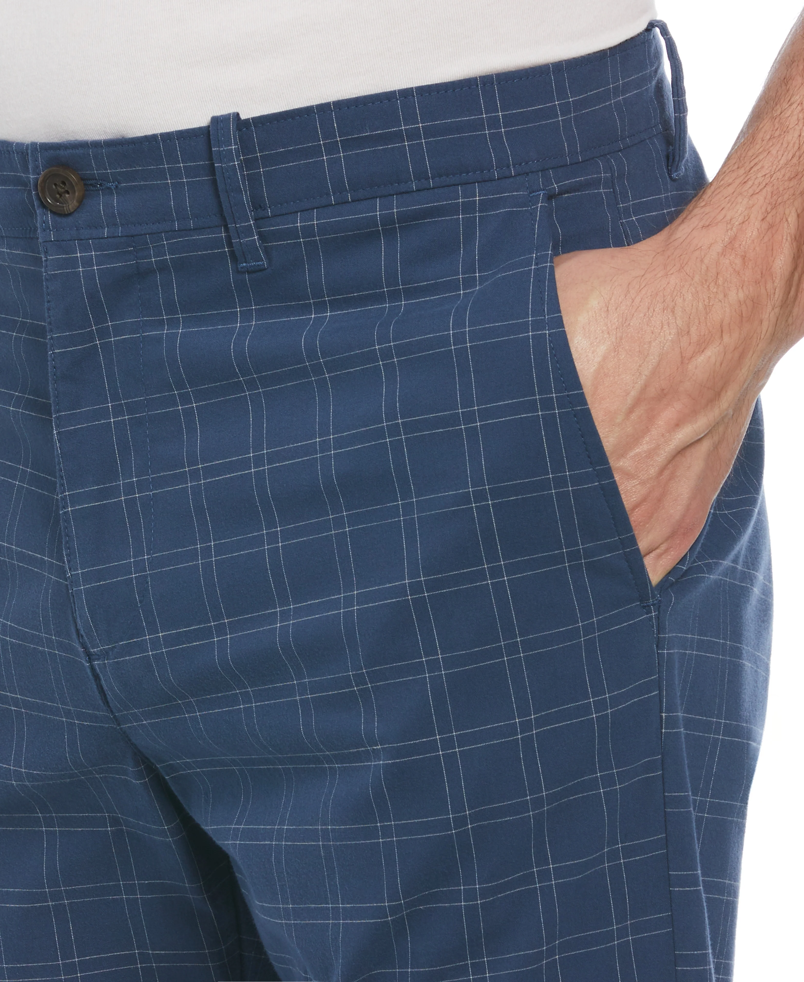 Check Pattern Slim Fit Chino - Image 6