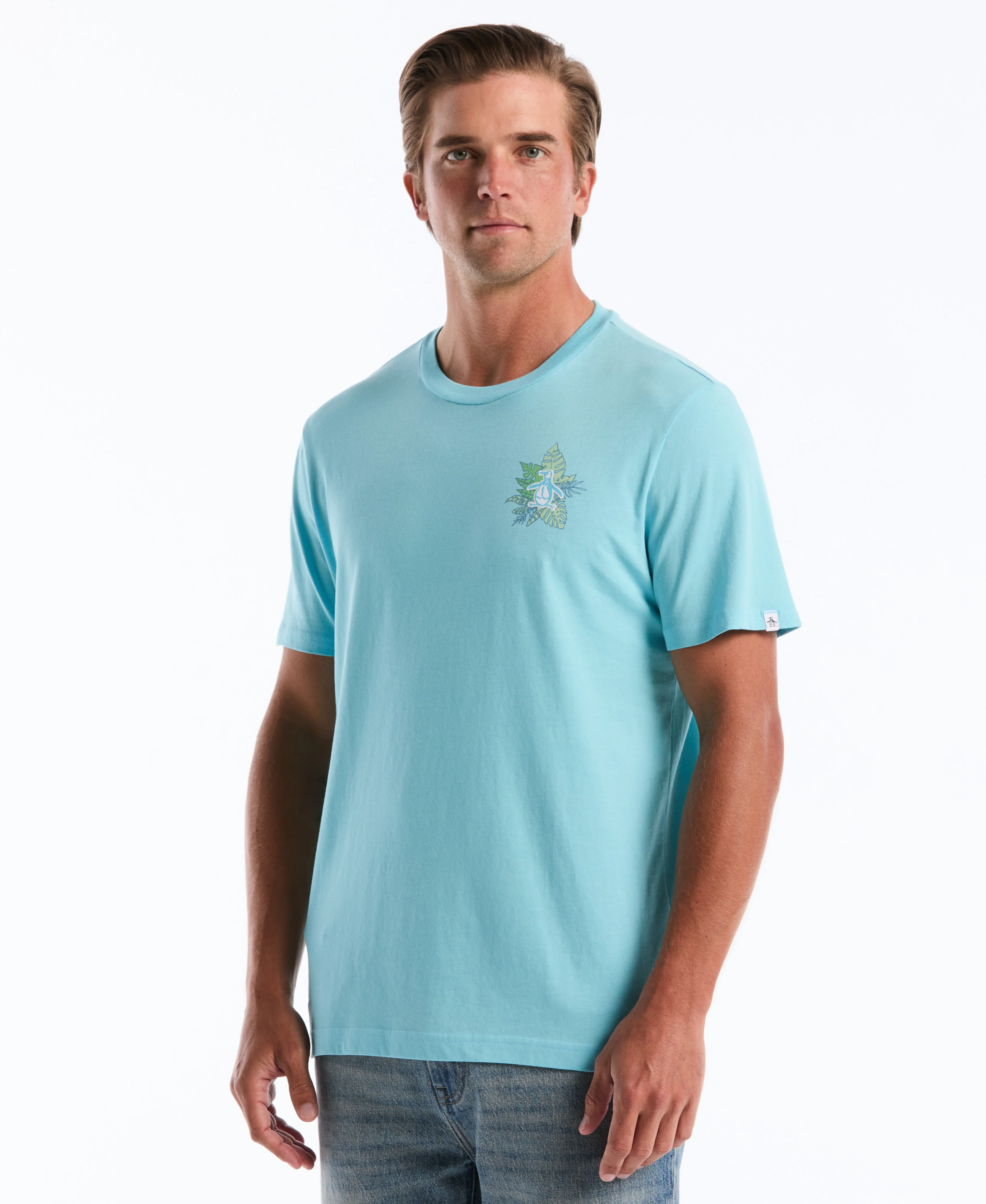 Cotton Breeze Block Graphic Tee