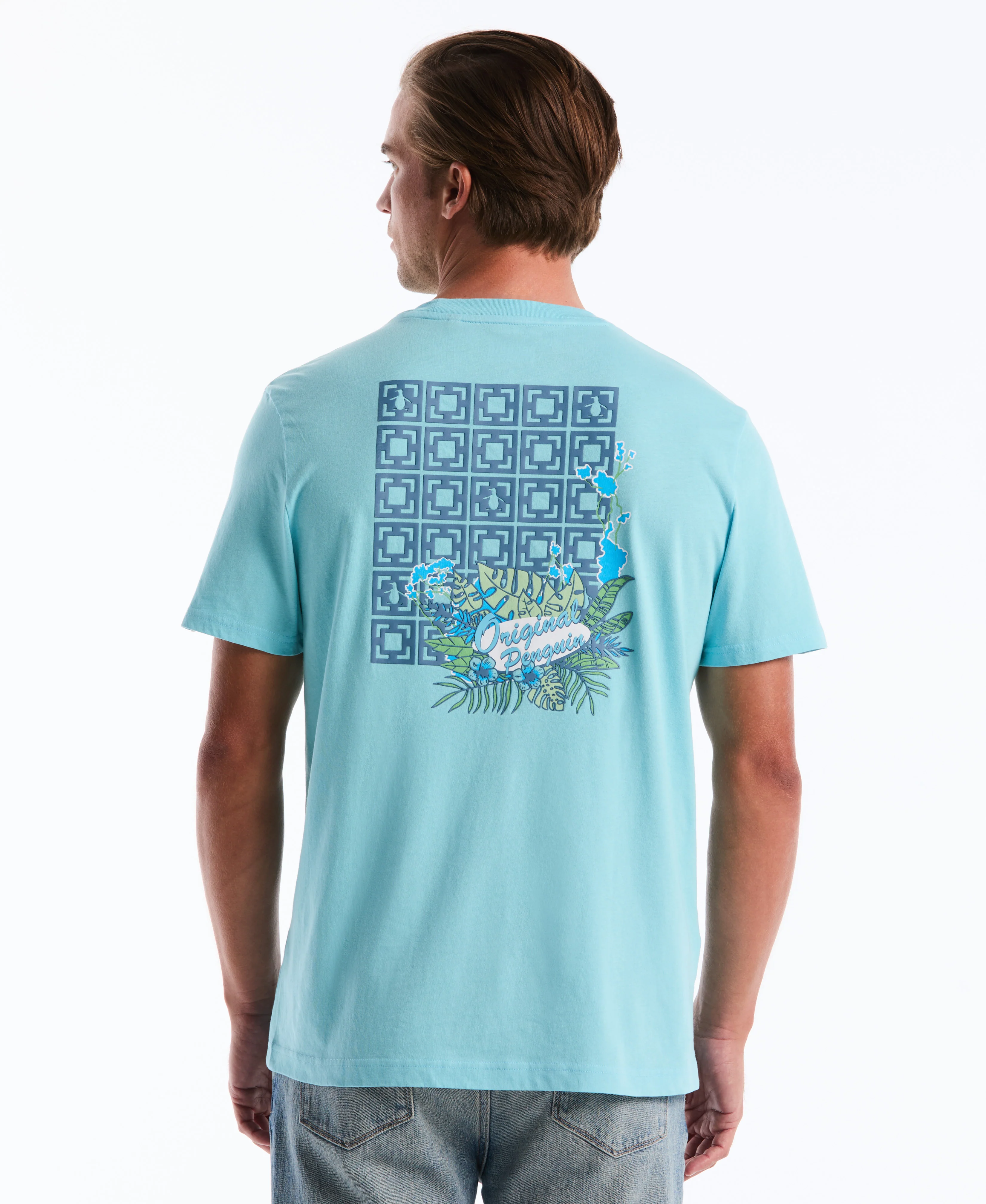 Cotton Breeze Block Graphic Tee - Image 2