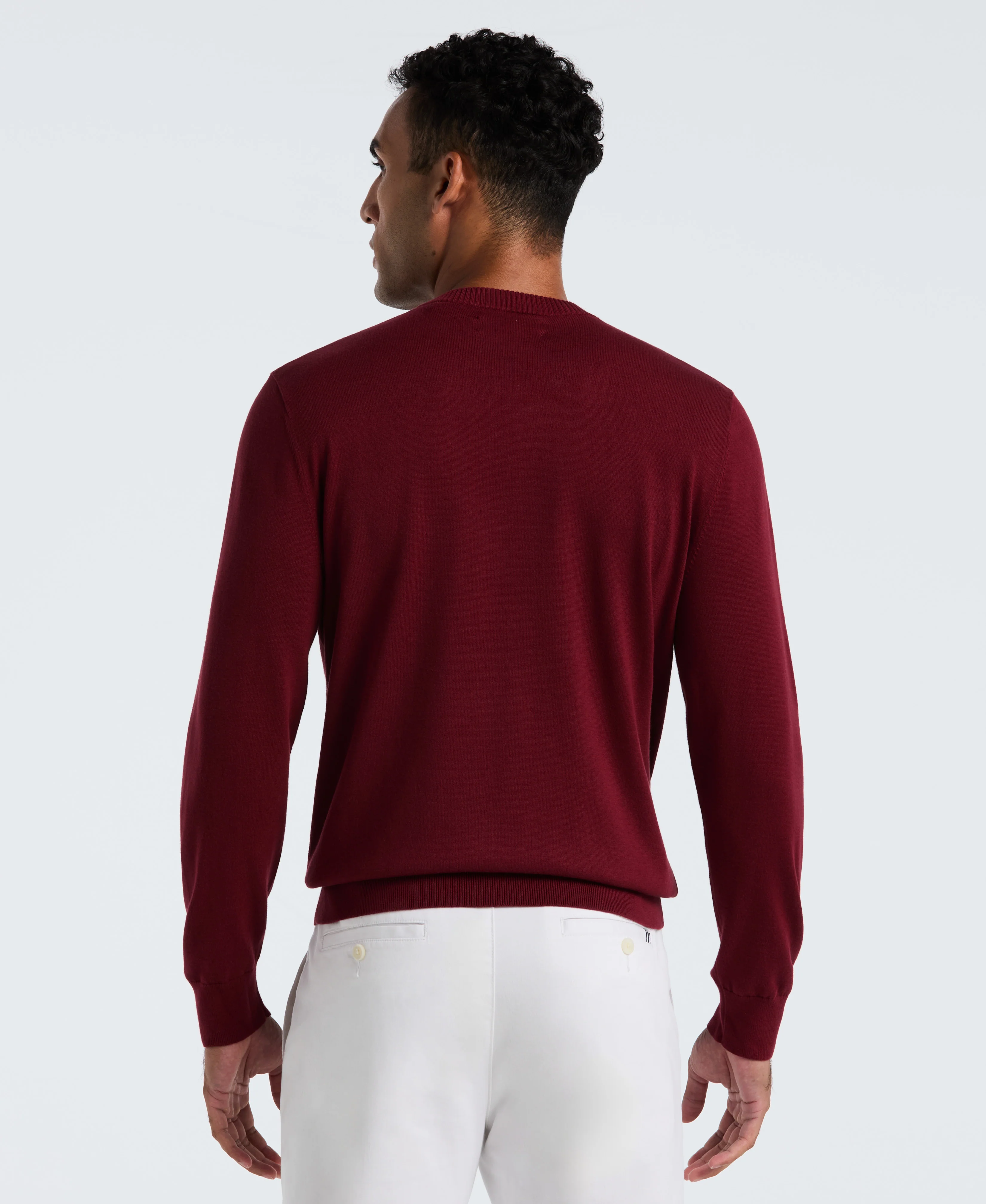 Cotton Crew Neck Sweater - Image 2