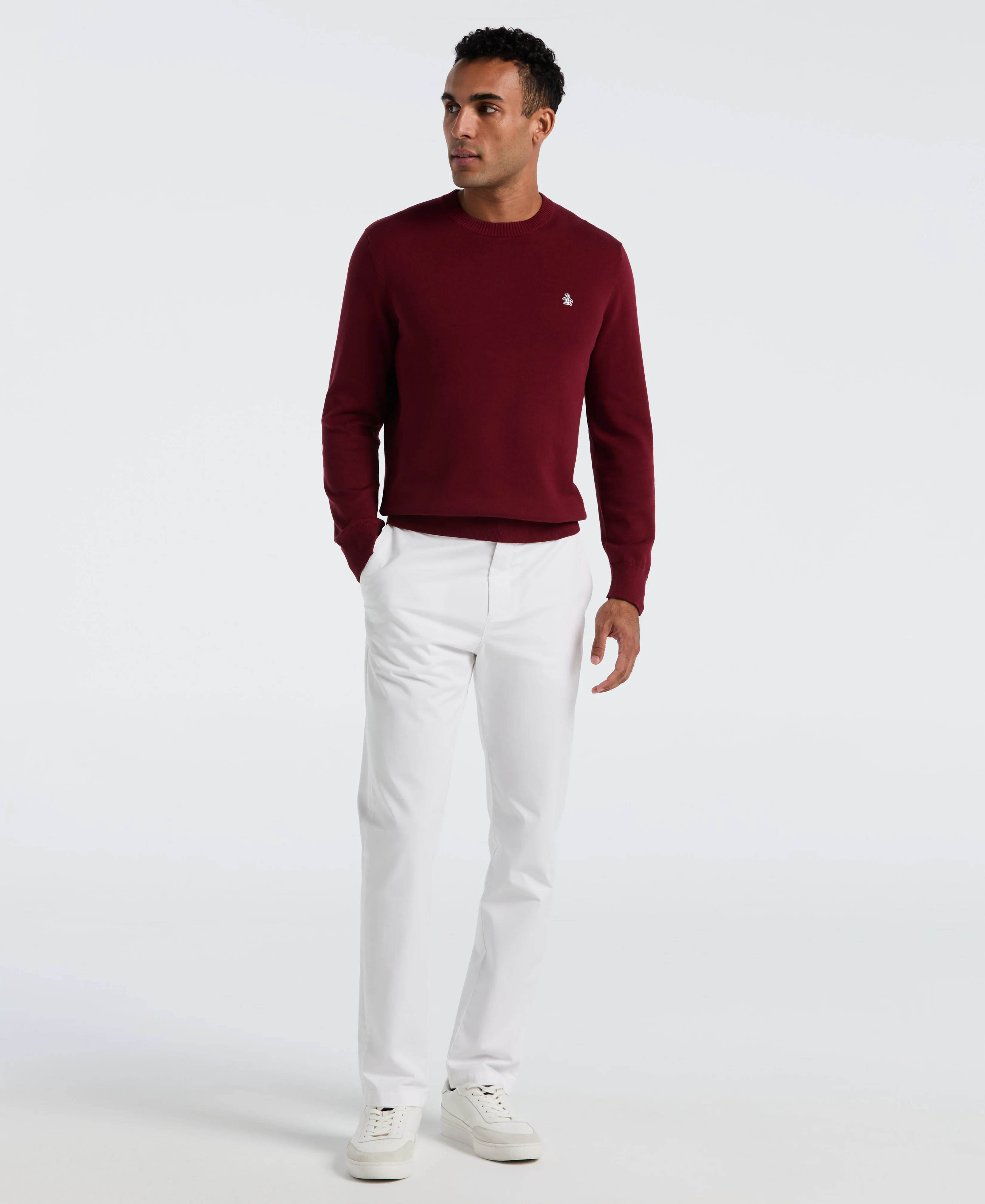Cotton Crew Neck Sweater - Image 4