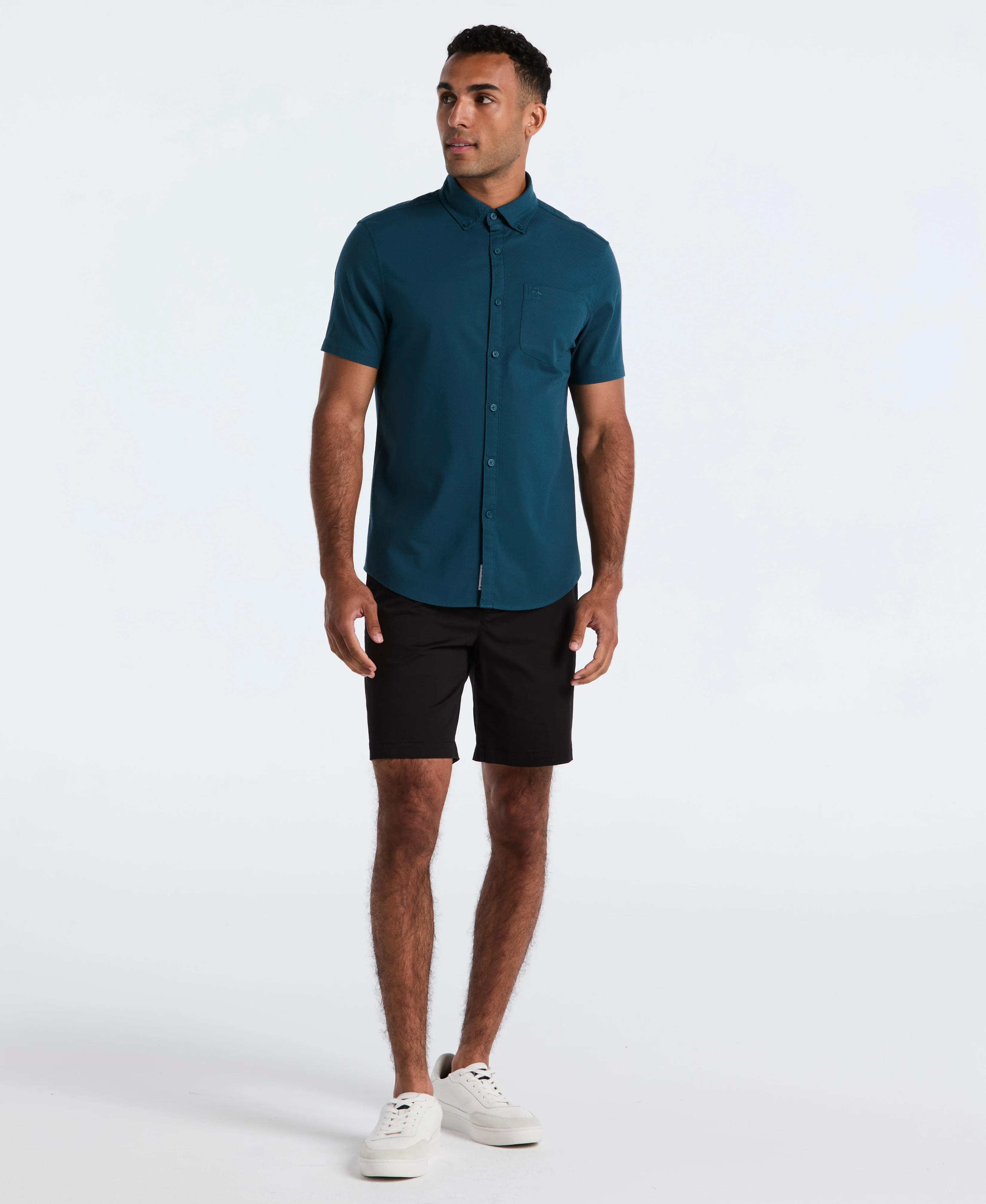 Cotton Dobby Check Shirt - Image 8