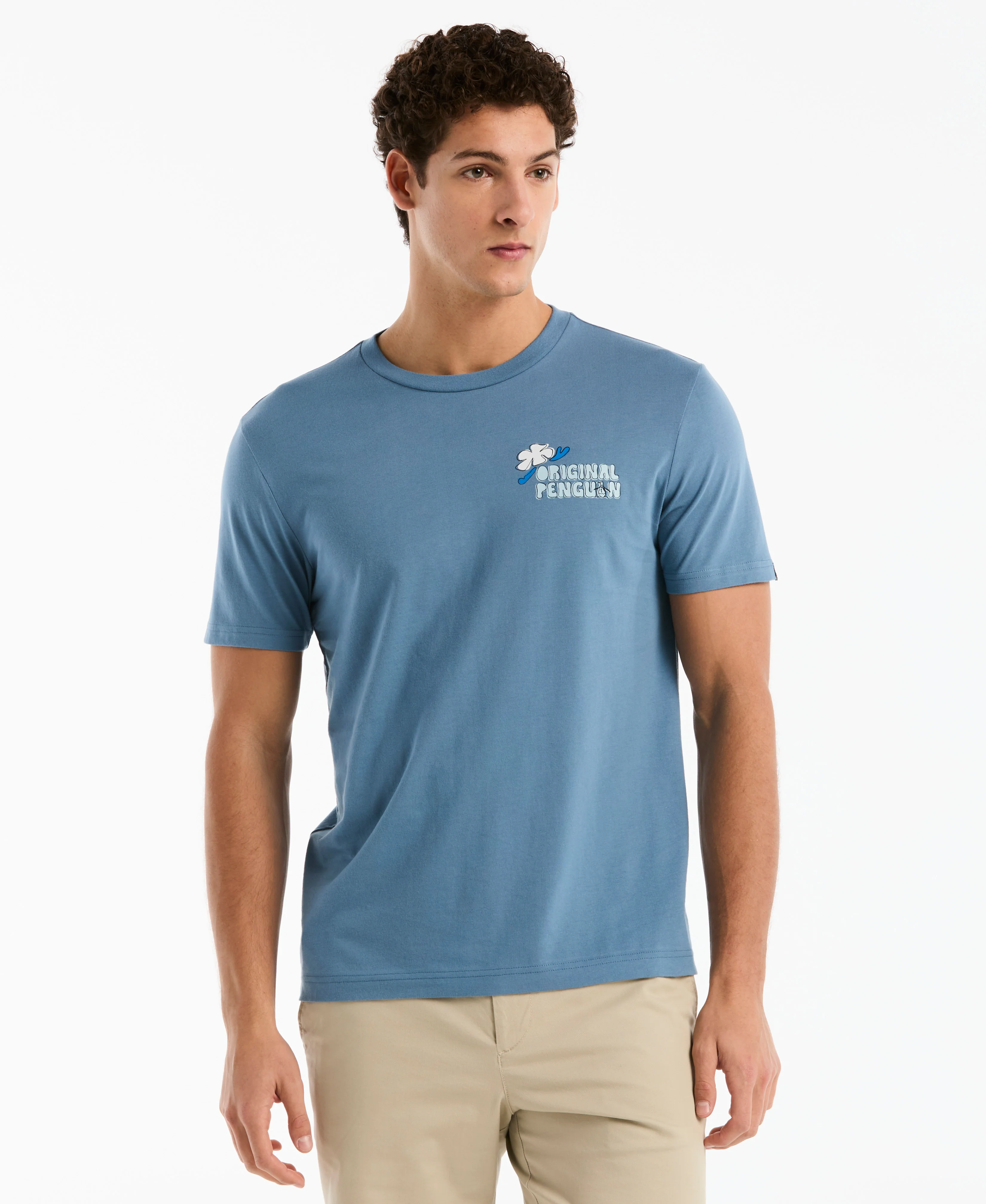 Floral Penguin Graphic Tee