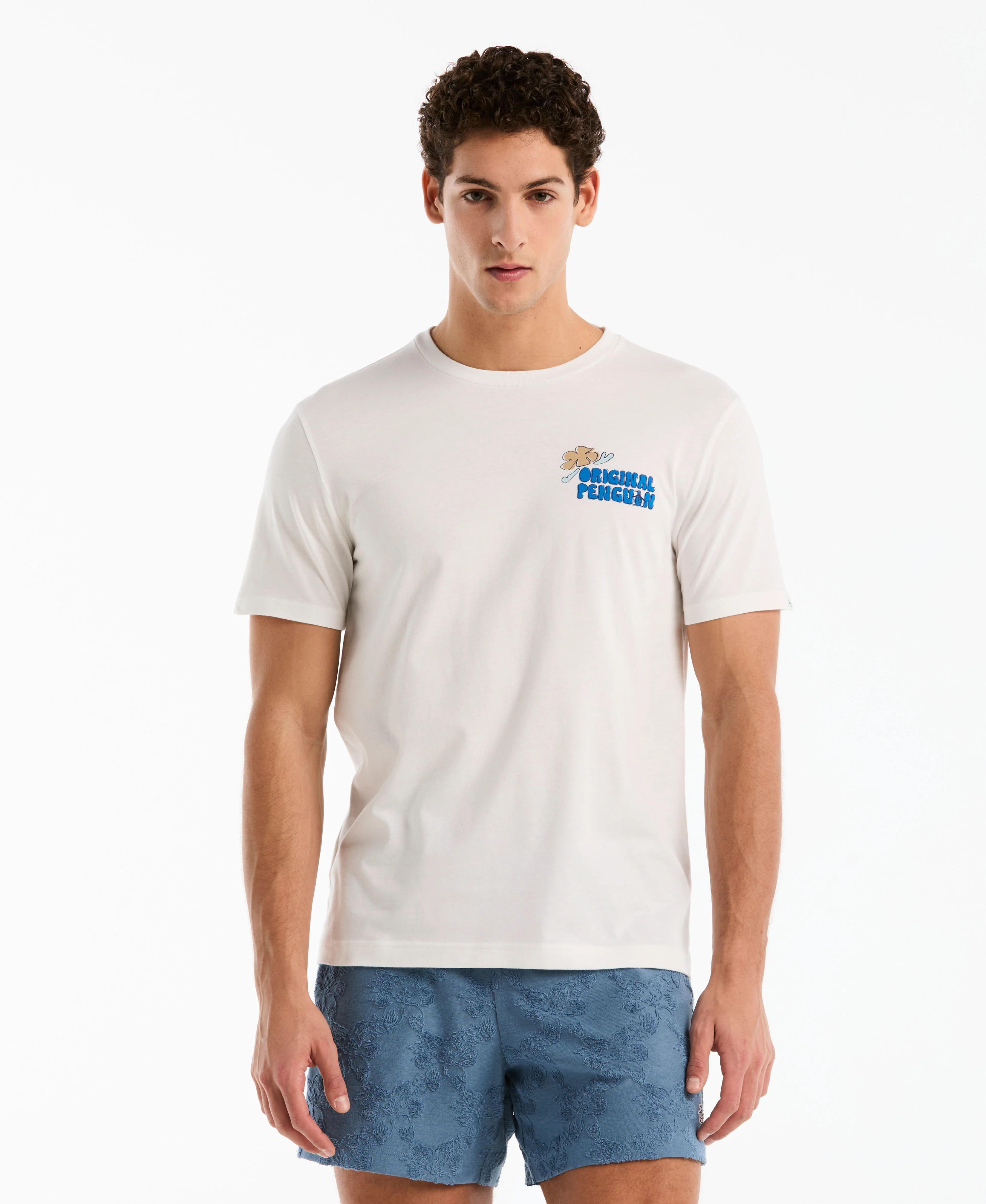 Floral Penguin Graphic Tee - Image 5