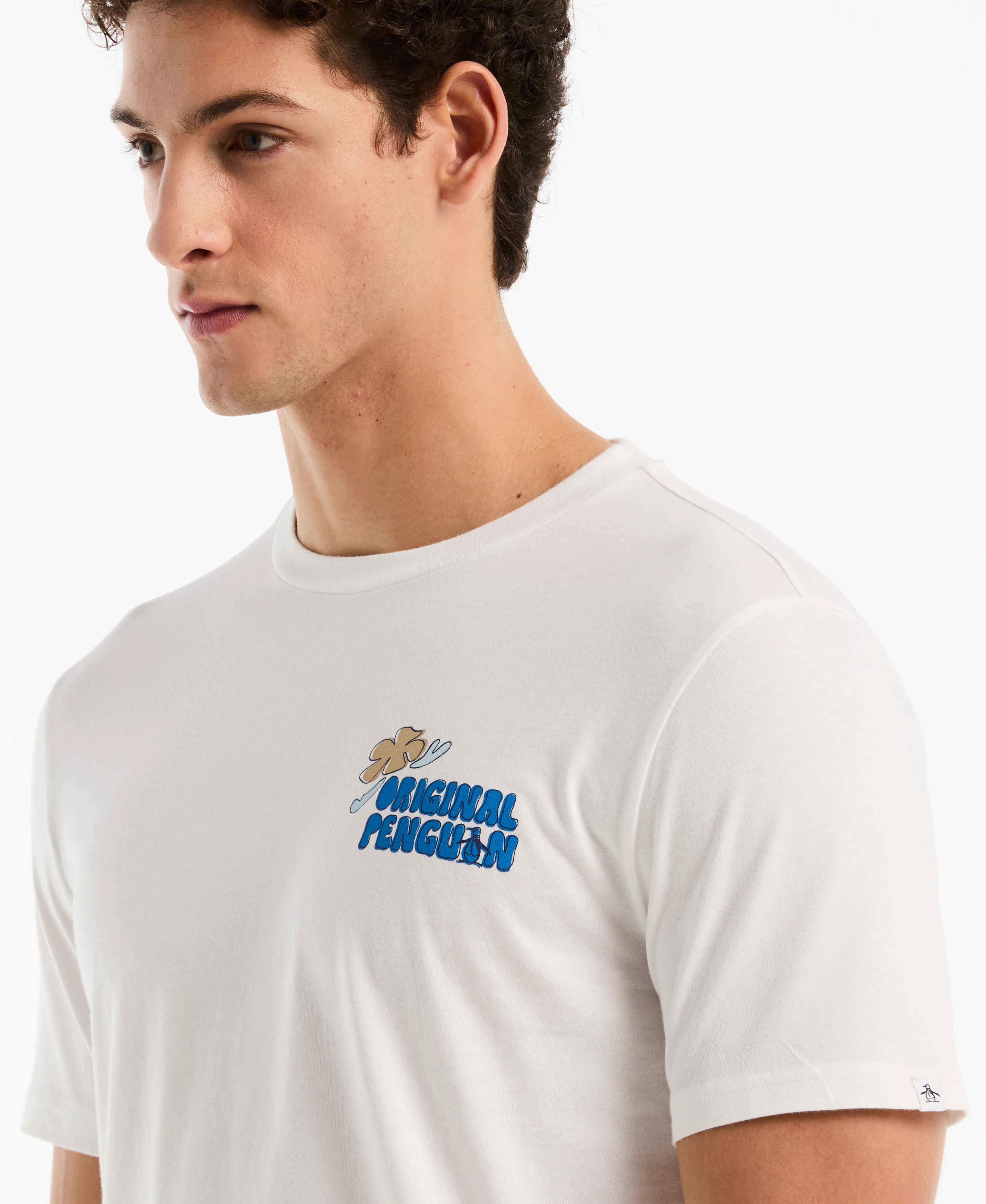 Floral Penguin Graphic Tee - Image 7