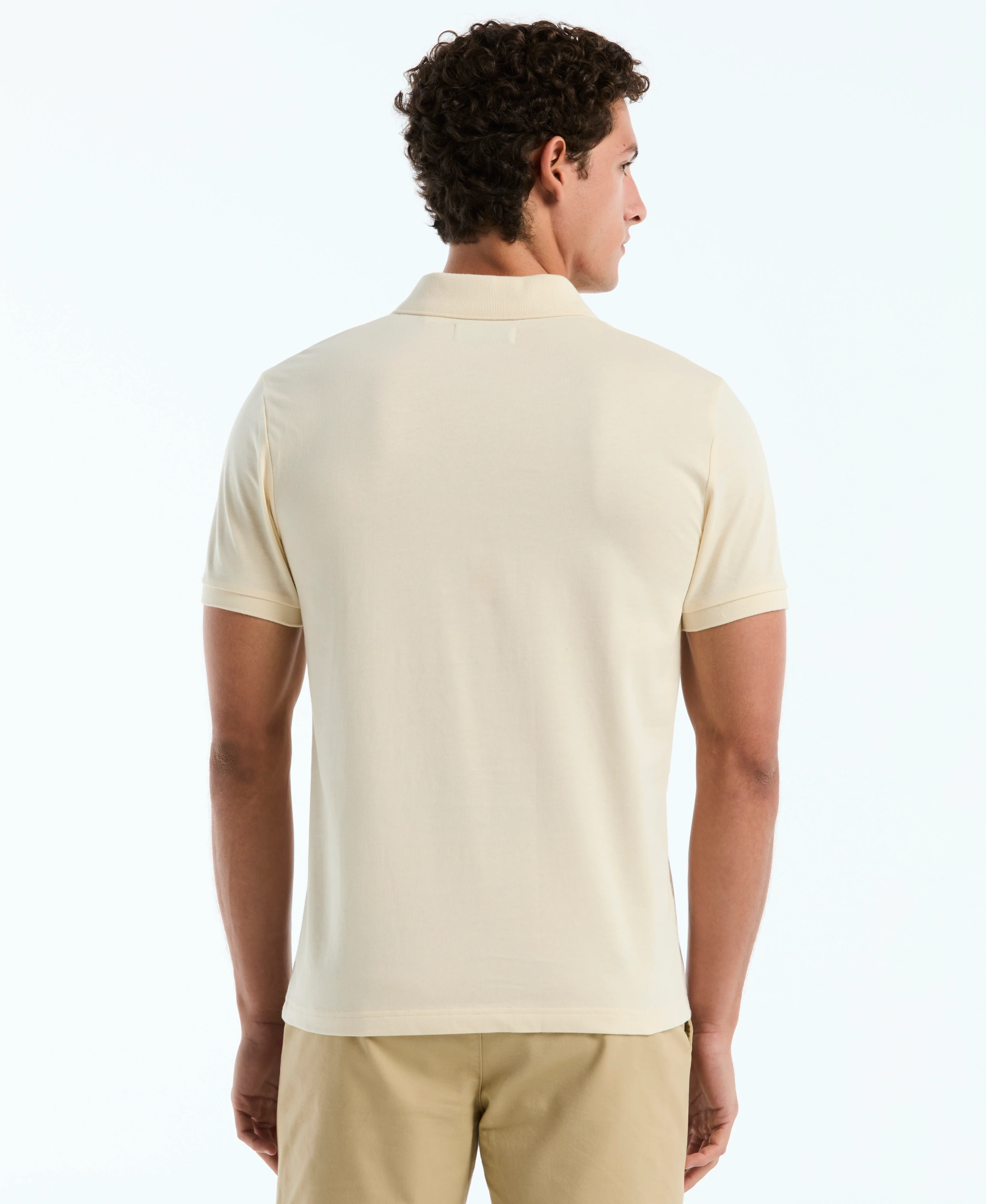 Jacquard Mini Waves Polo - Image 7
