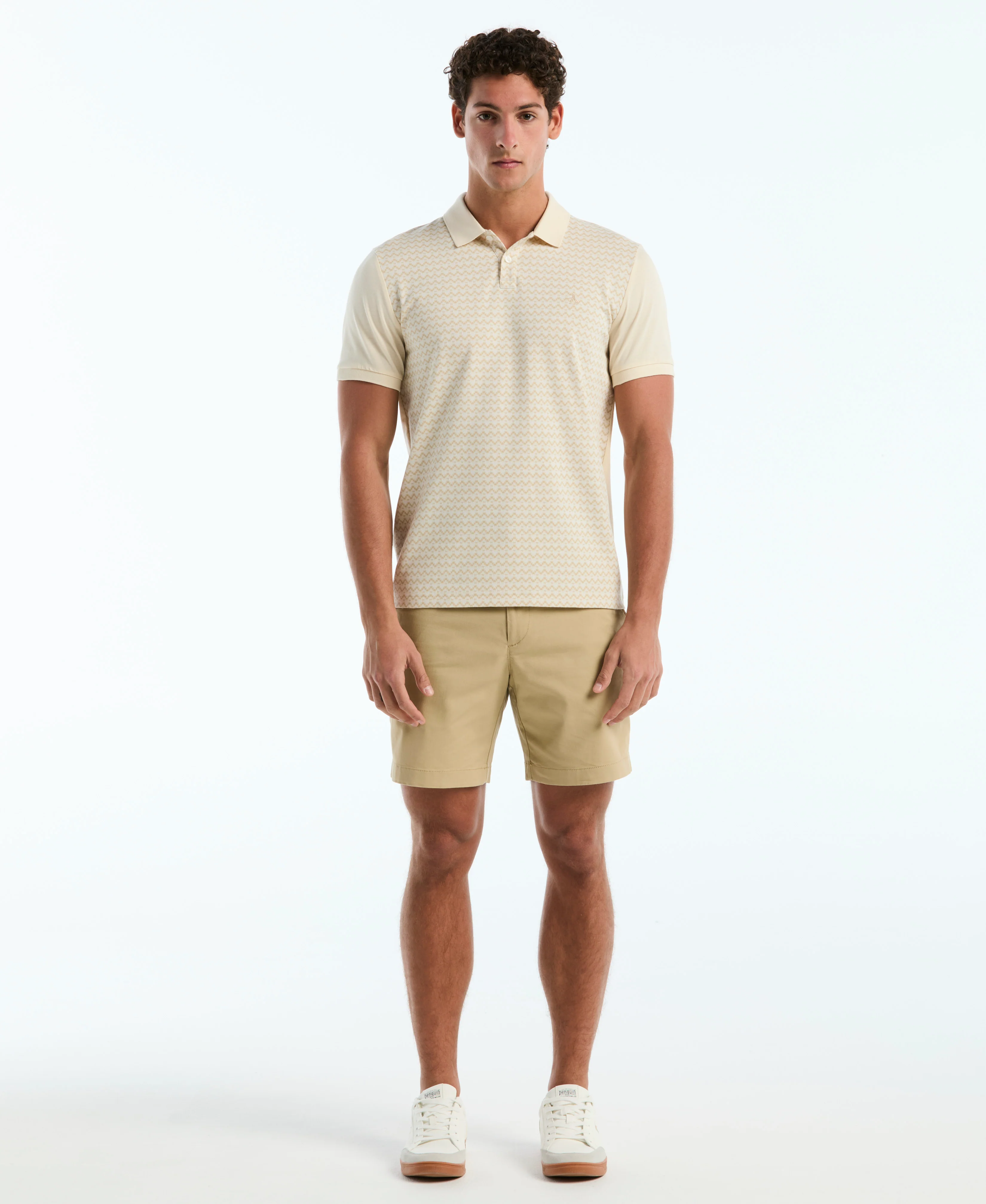 Jacquard Mini Waves Polo - Image 9