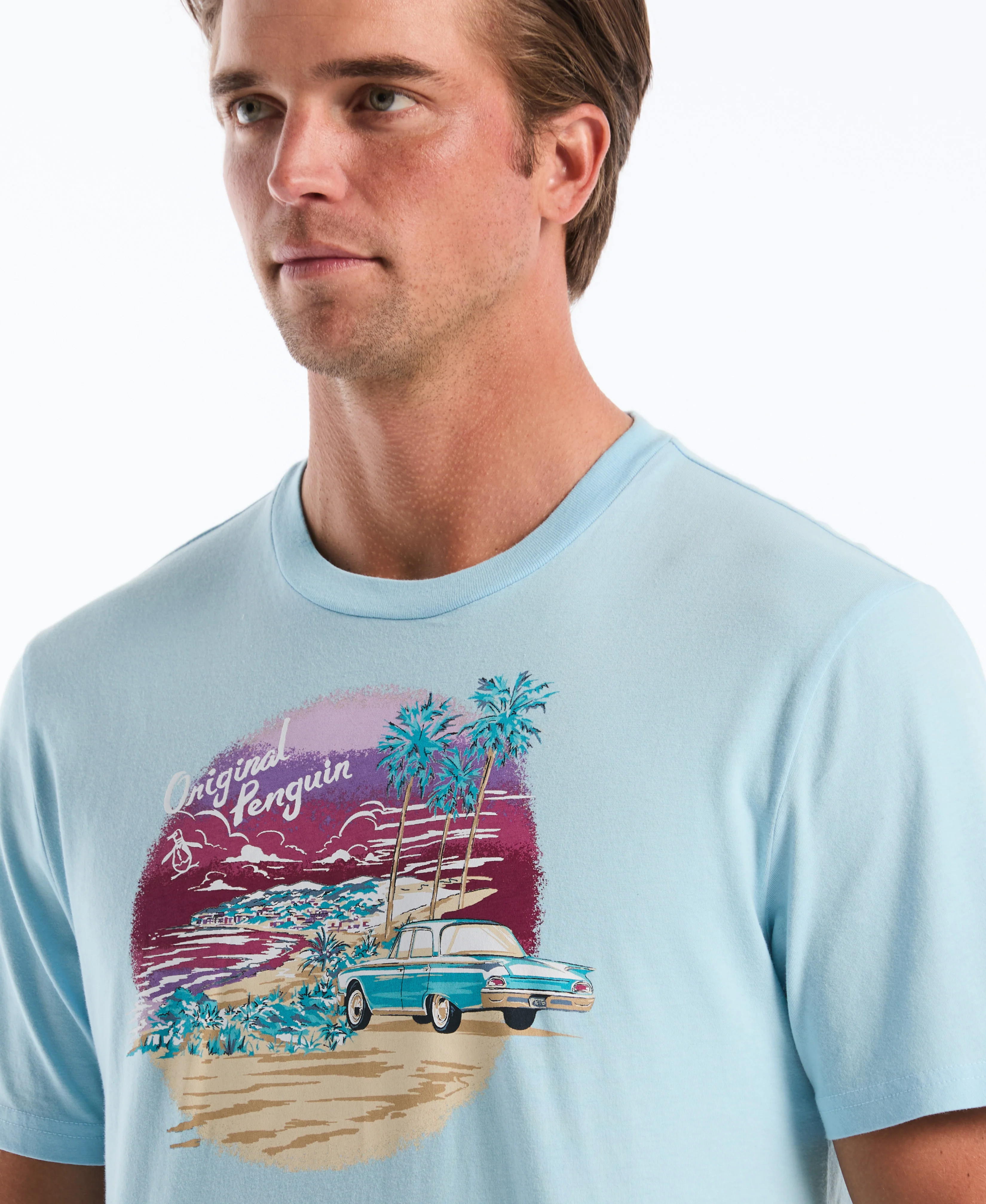 Car Scenic Graphic Jersey Tee - Image 3