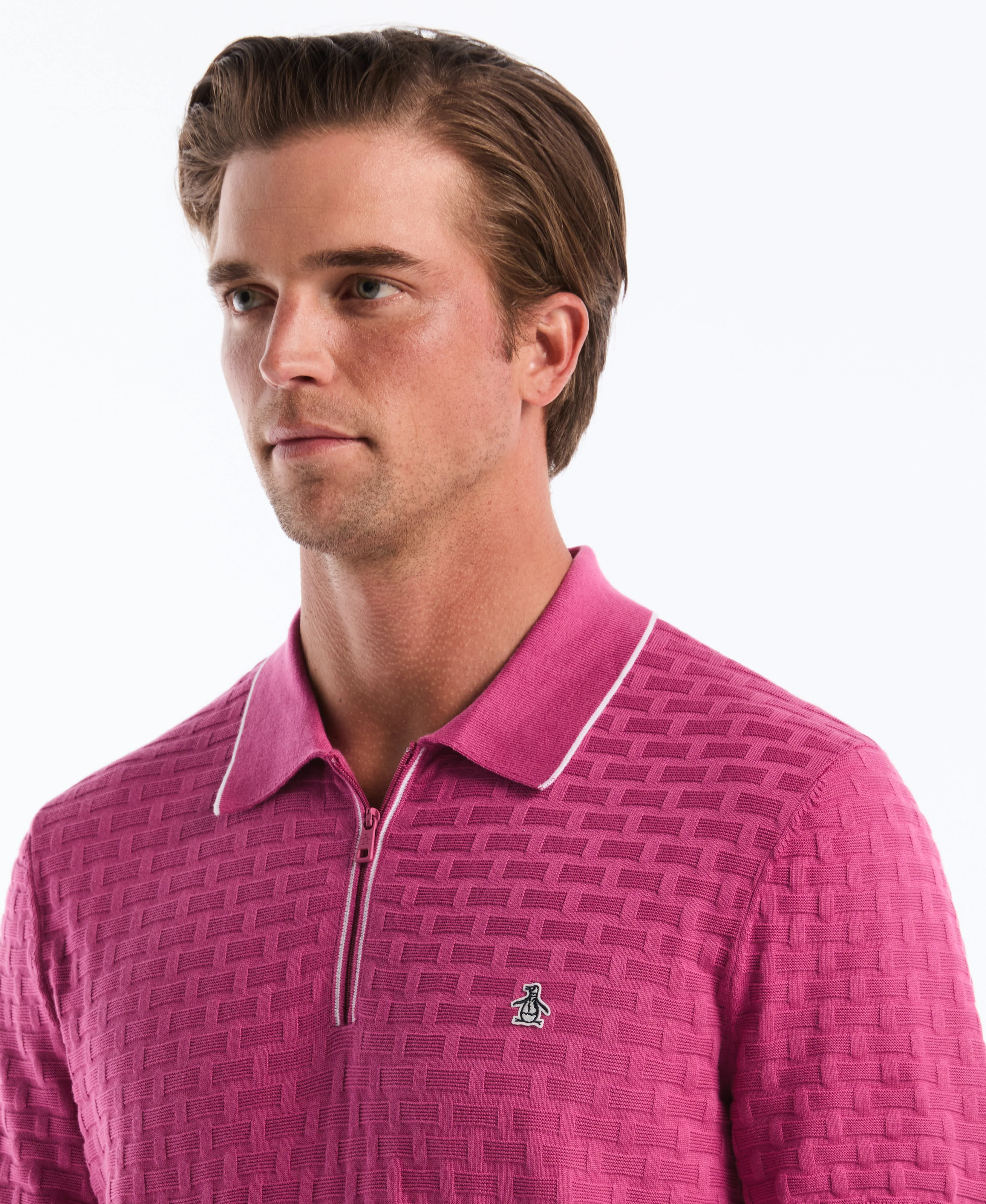 Links Quarter Zip Sweater Polo - Image 11