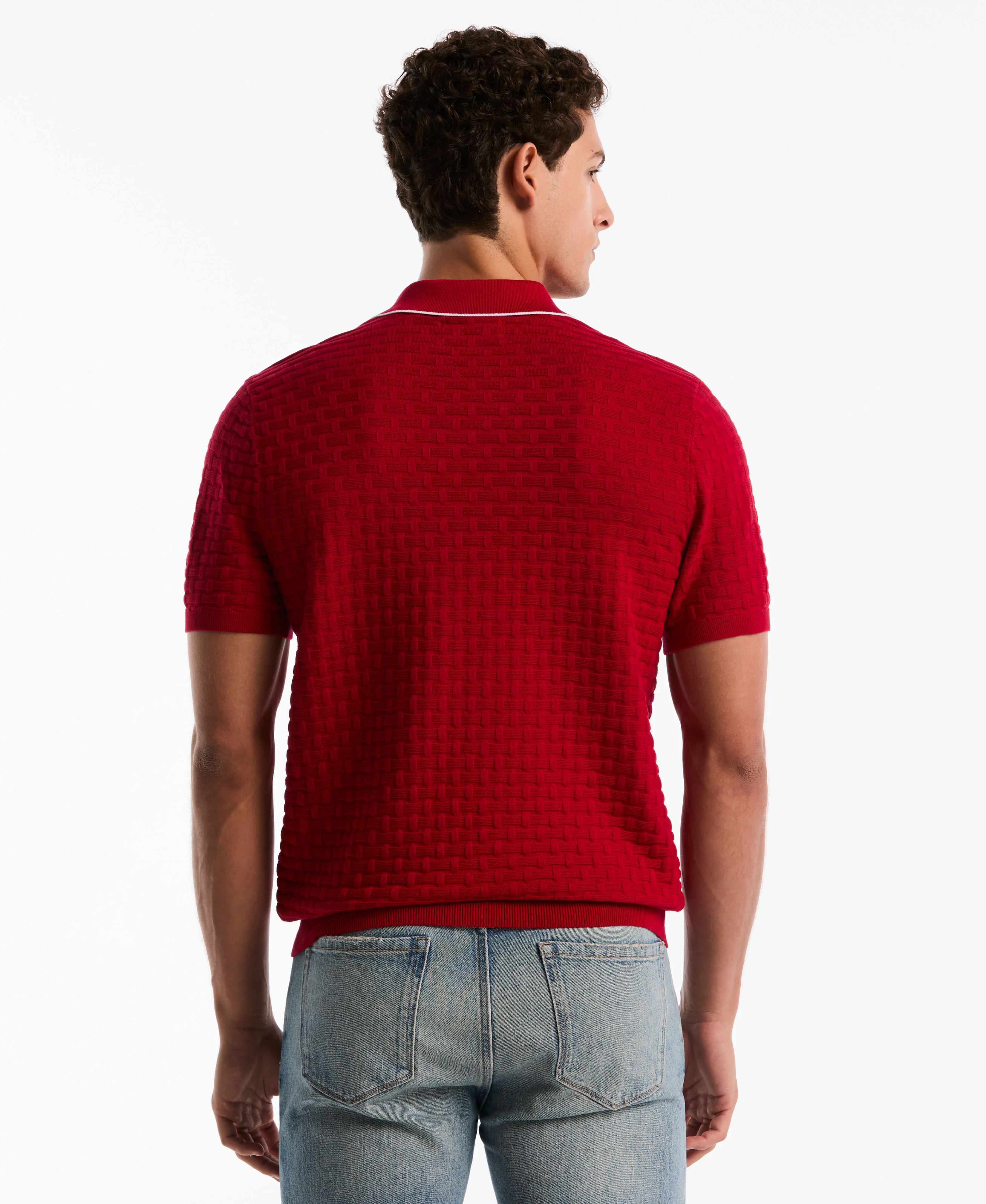 Links Quarter Zip Sweater Polo - Image 22