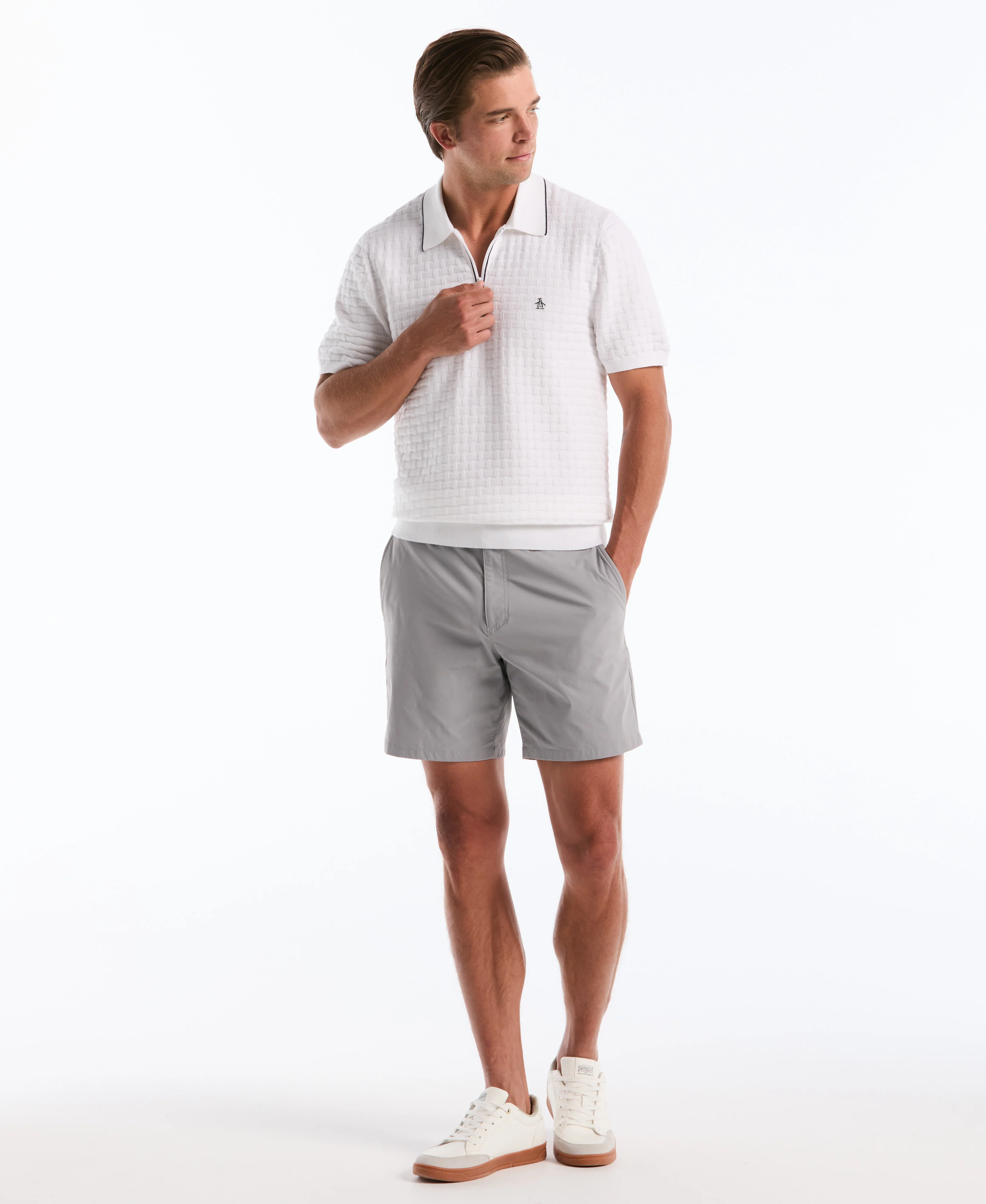 Links Quarter Zip Sweater Polo - Image 4