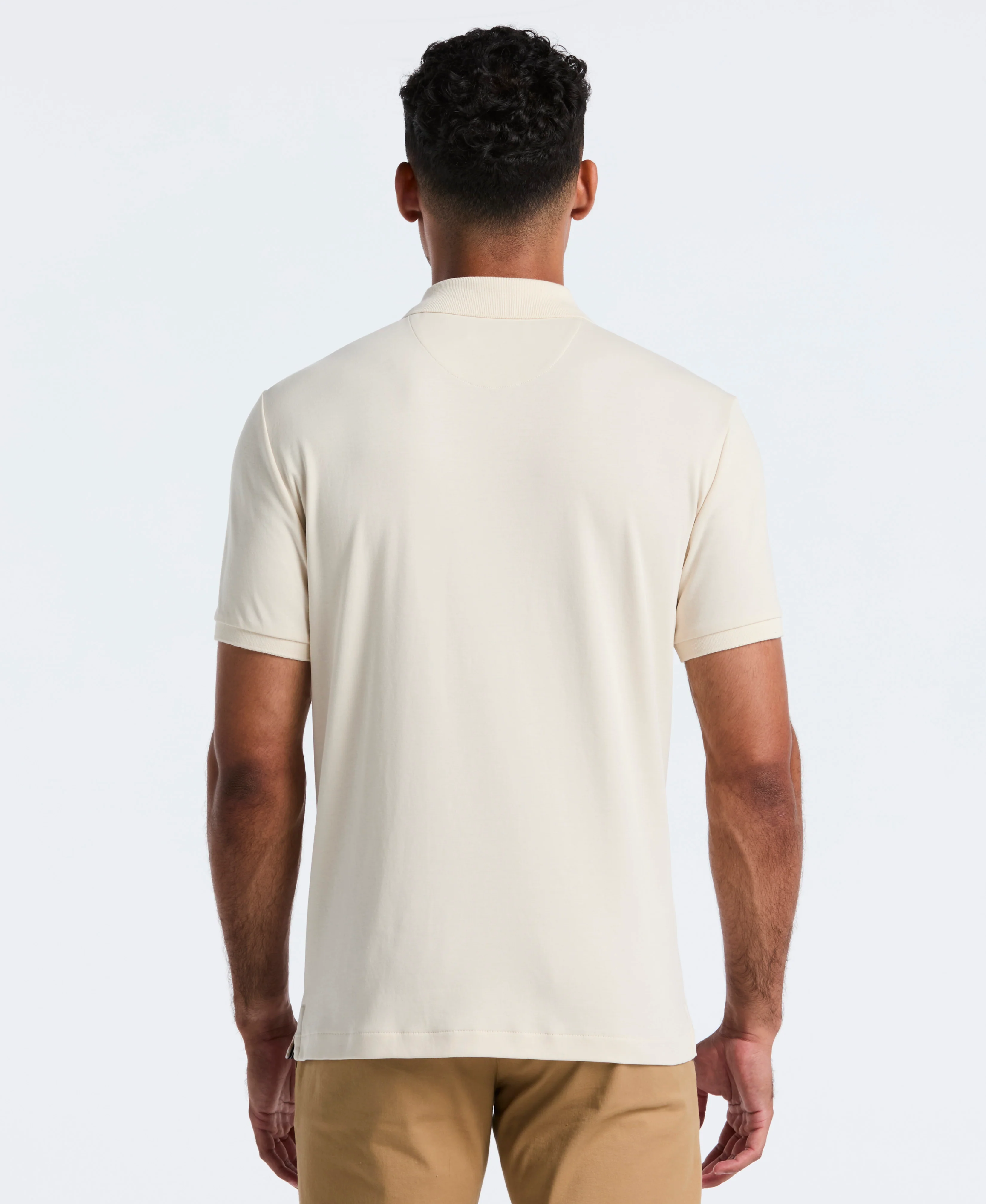 Cotton Martini Print Polo - Image 2